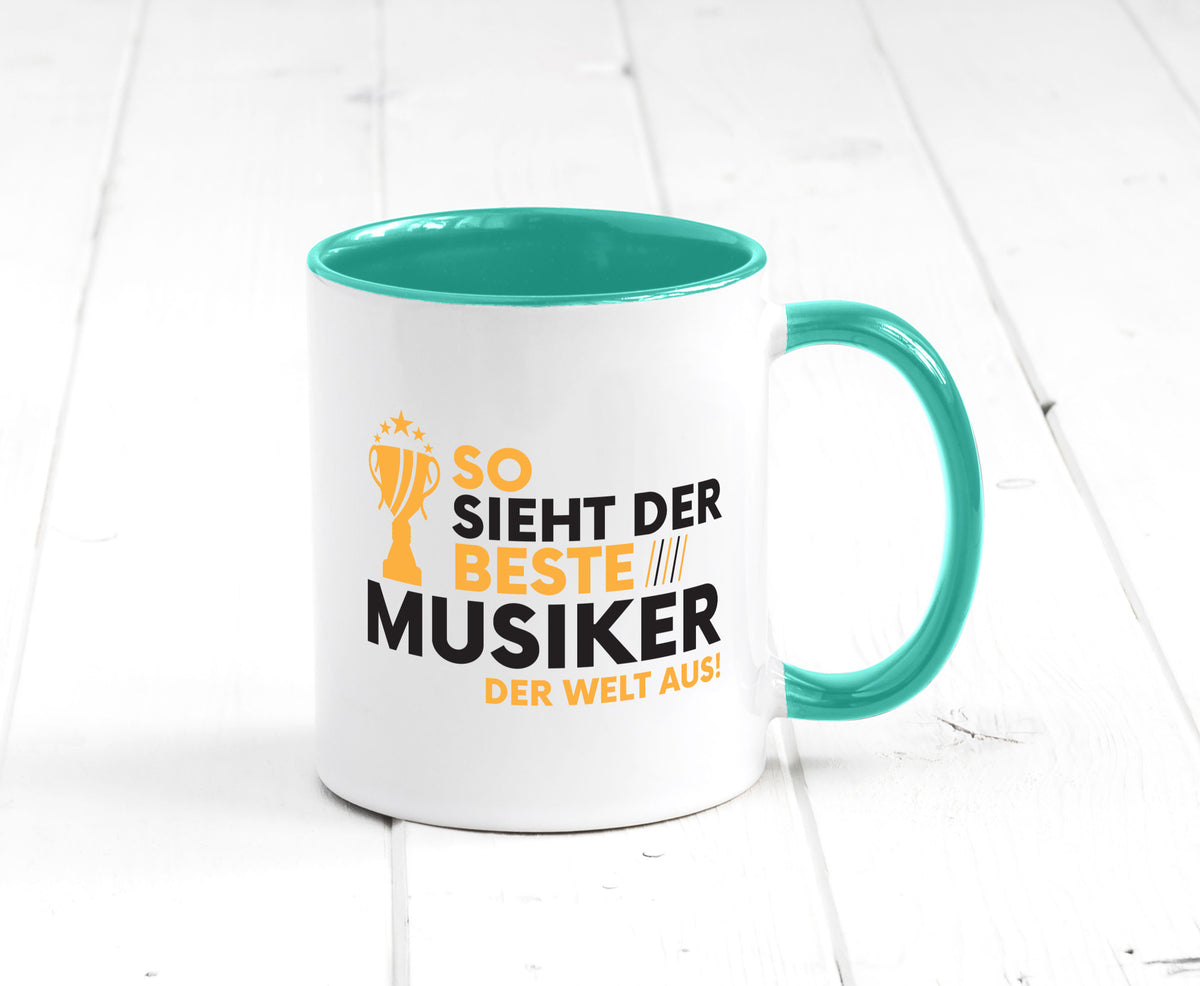 Der Weltbeste Musiker | Musik Musikant lustig Humor Geschenkidee Geschenk Tasse