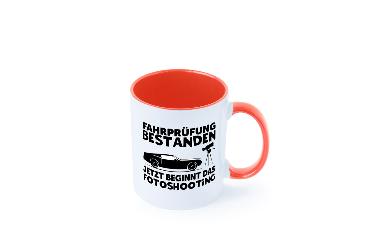 Fahrprüfung bestanden | Autofahren Führerschein Geschenk Humor Geschenkidee Tasse
