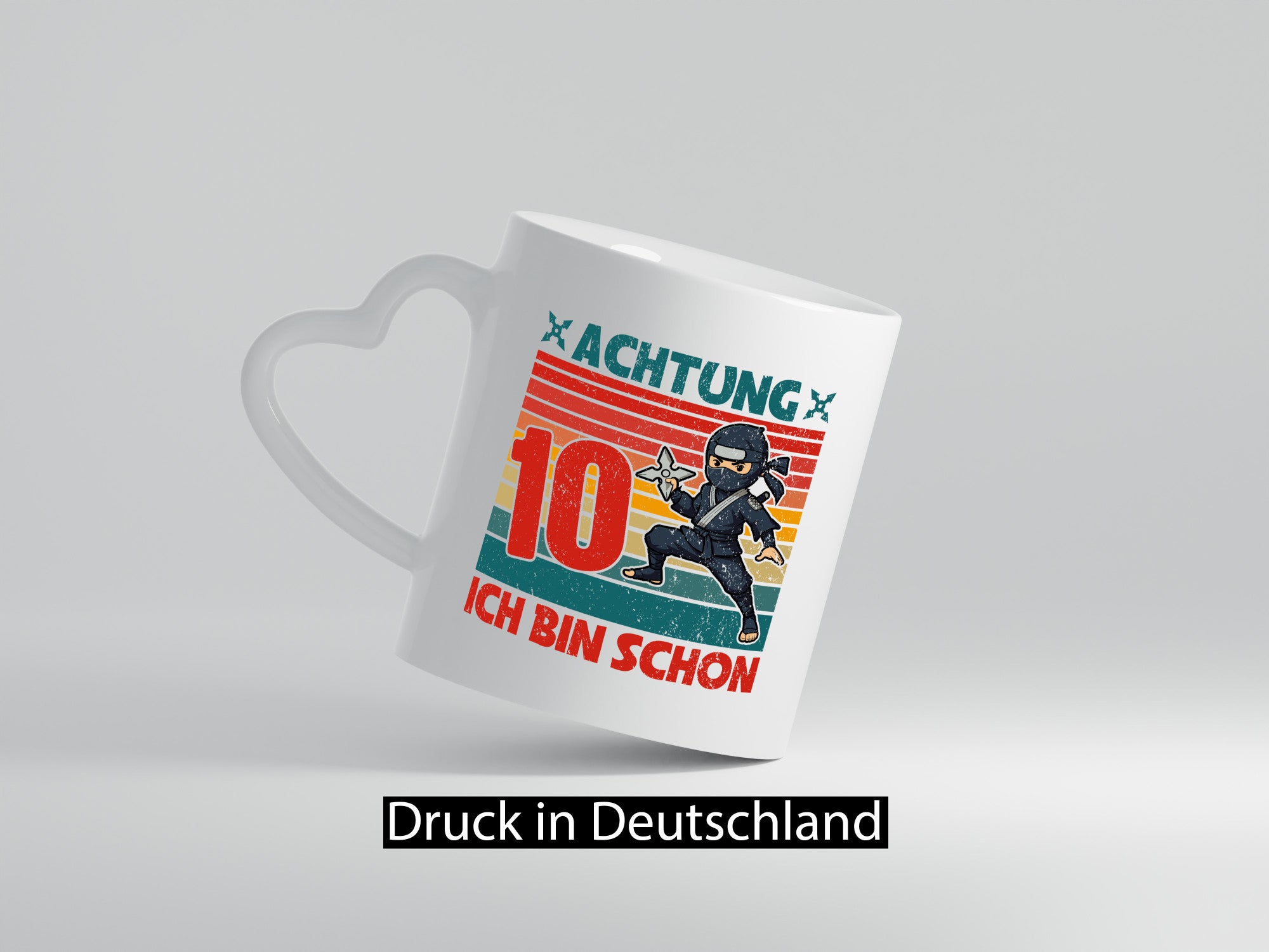 10. Geburtstag | 10 Jahre Ninja Kindergeburtstag lustig Geschenkidee Geschenk