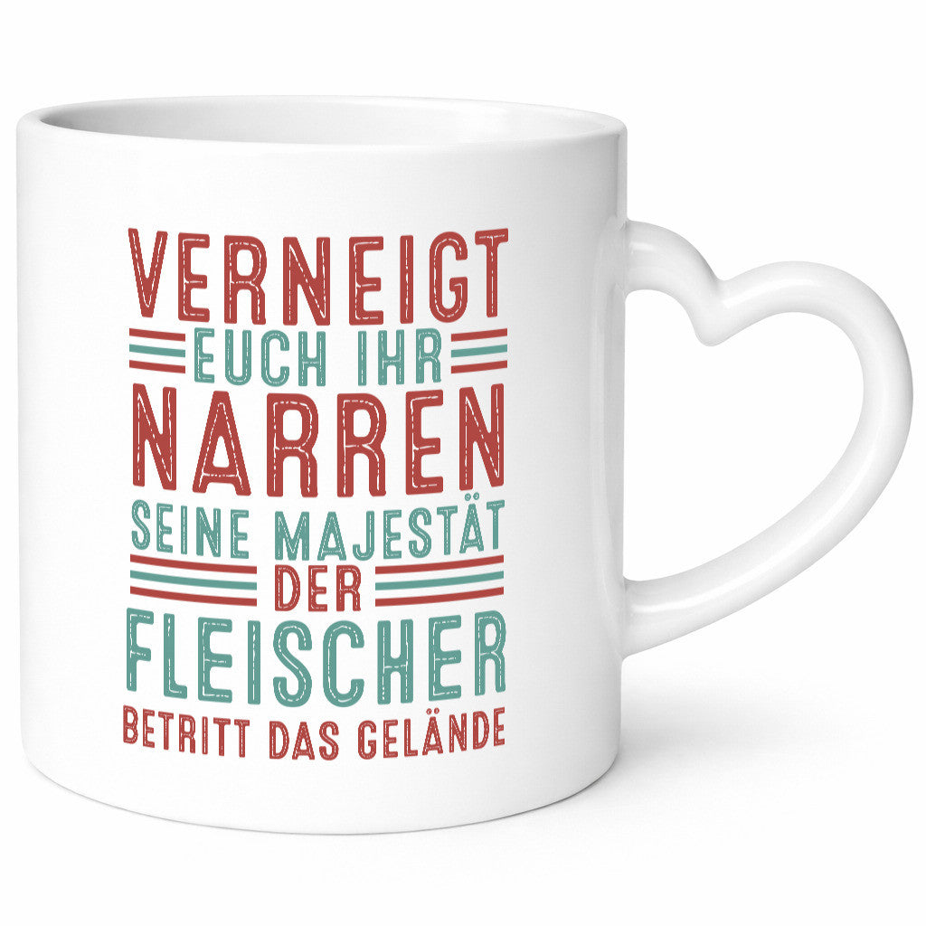 Verbeugt euch: Metzger | Schlachterei v2 lustig Humor Geschenkidee Geschenk