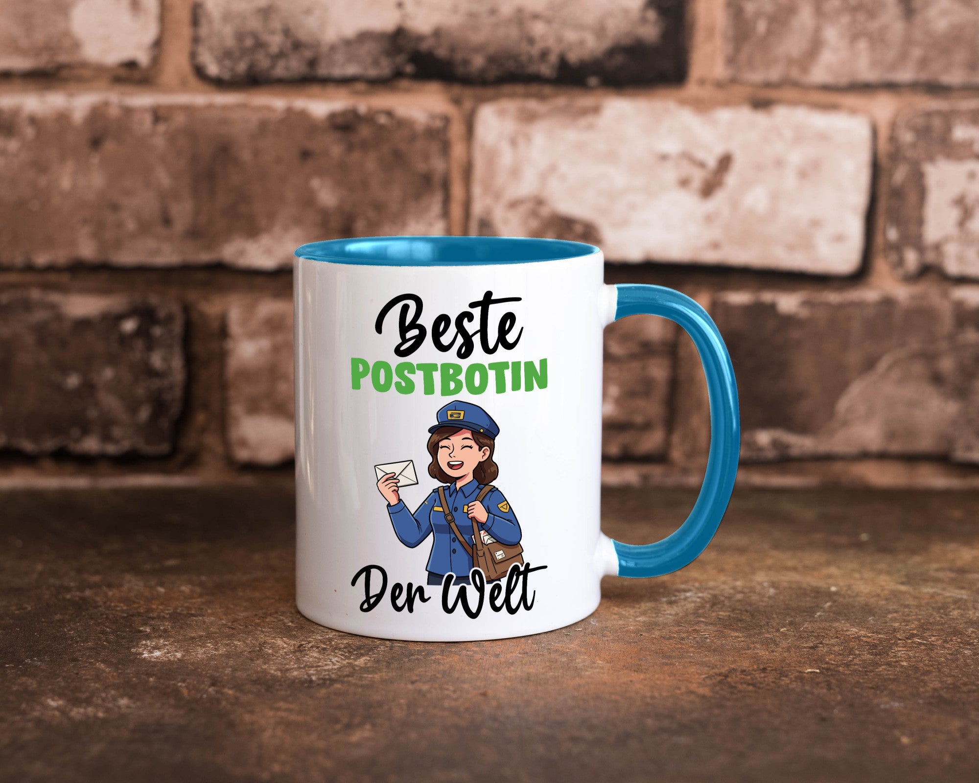 Beste Postbotin | Beruf Post Briefträger v2 lustig Arbeit Kollegen Büro