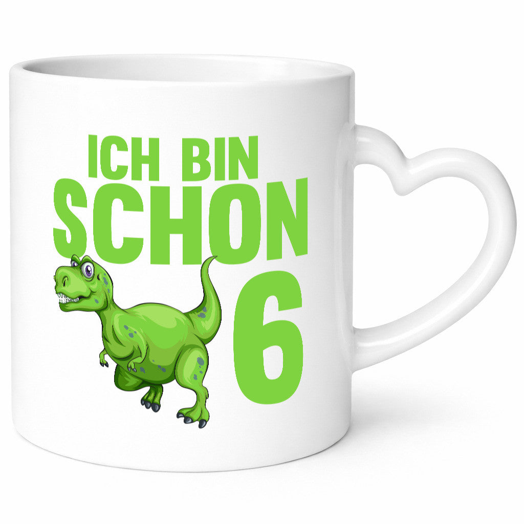 6. Geburtstag | 6 Jahre Dino Dinosaurier lustiger Spruch Geschenk Geschenkidee