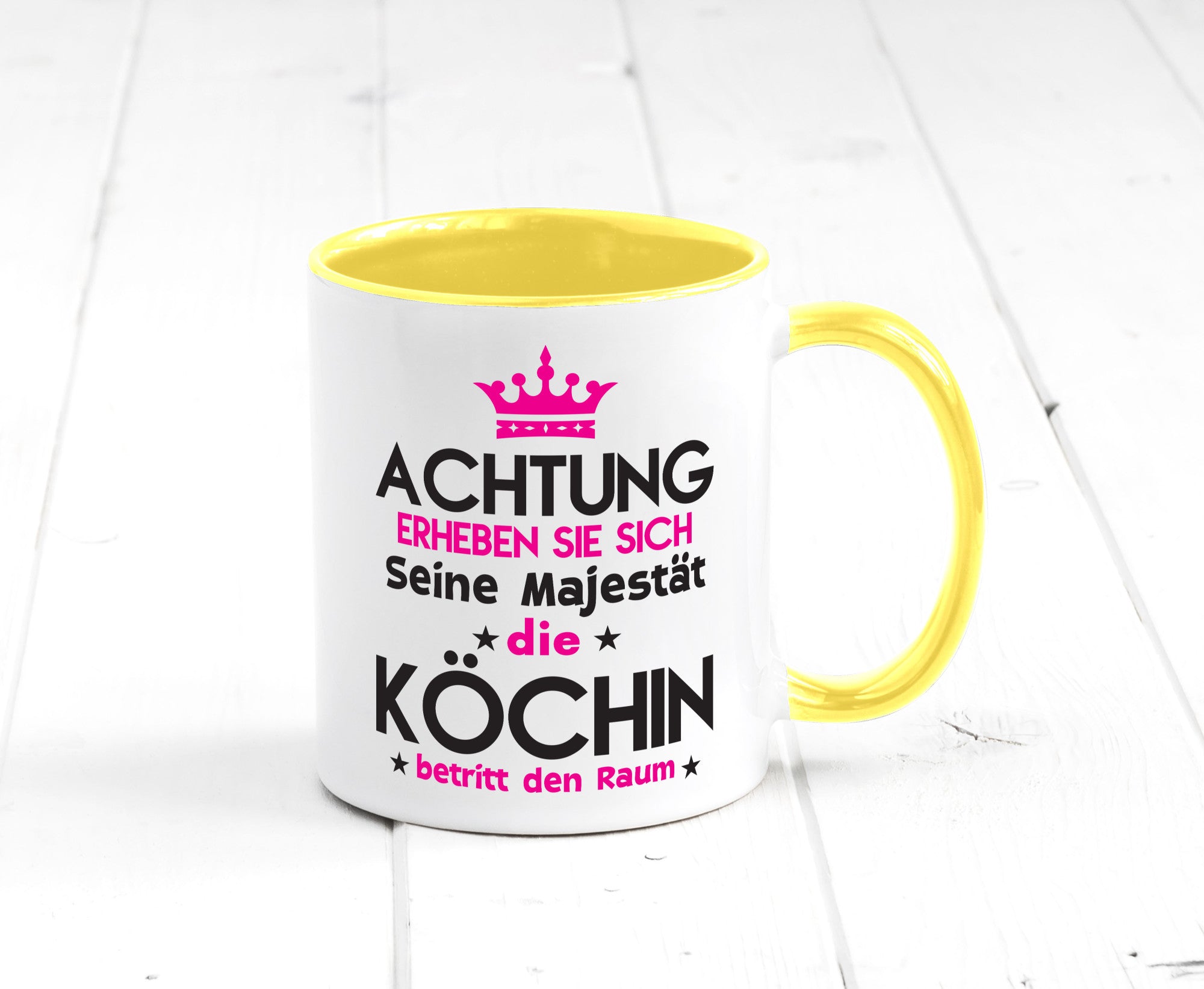 Seine Majestät Köchin | Chefköchin Chefkoch Humor Arbeit Kollegen Büro