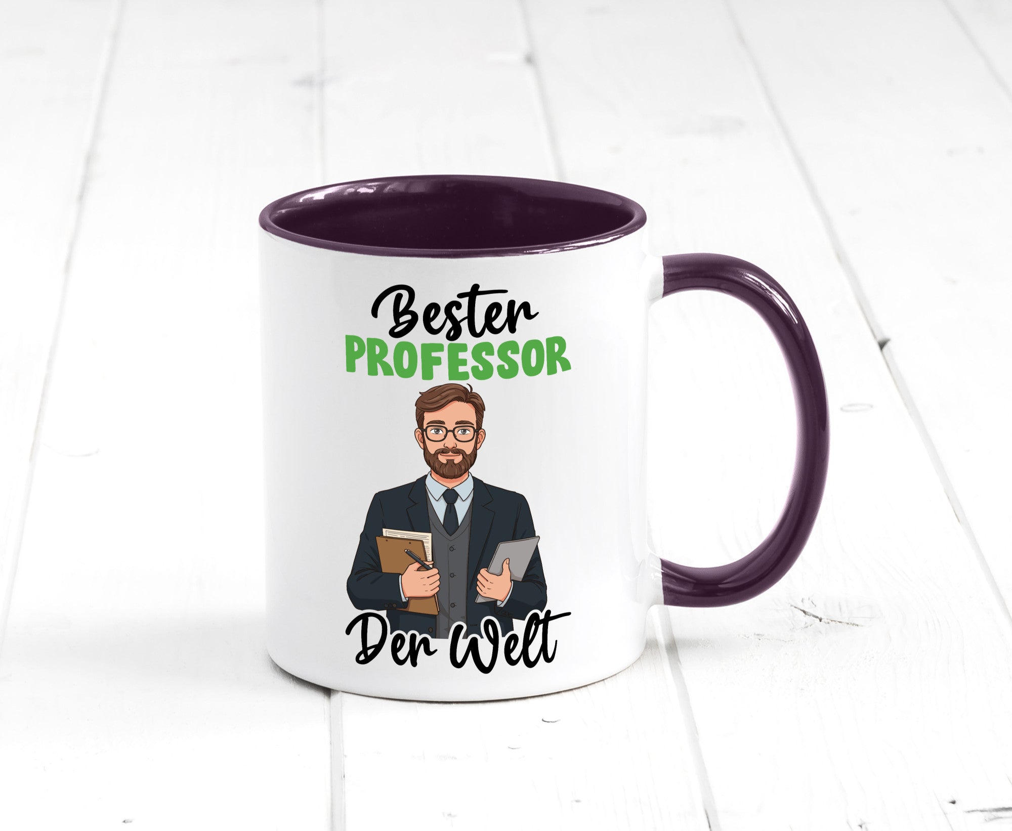 Bester Professor | Uni Universität v2 lustiger Spruch Geschenk Humor