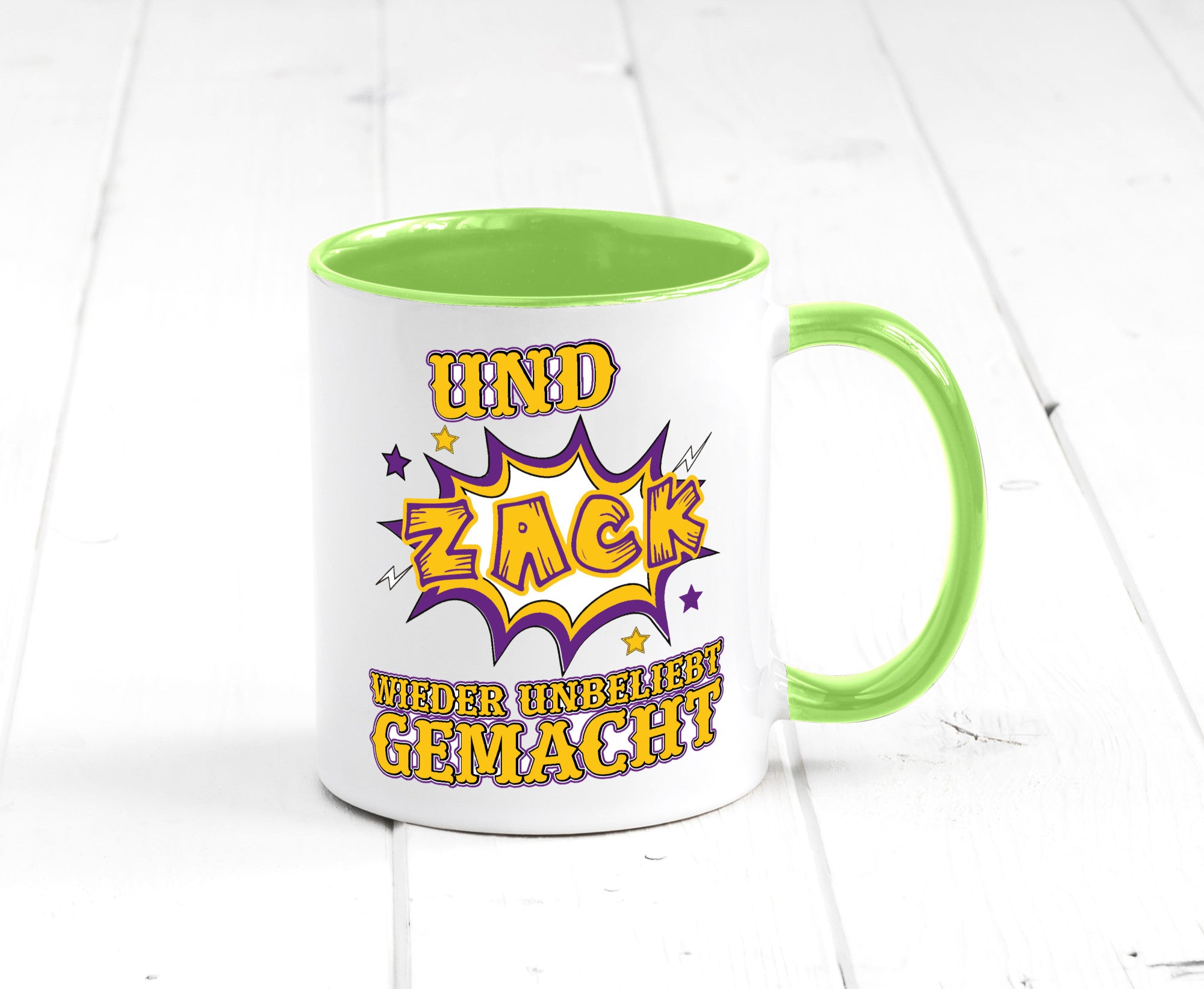 Wieder unbeliebt gemacht Geschenk Humor Geschenkidee lustiger Spruch Tasse