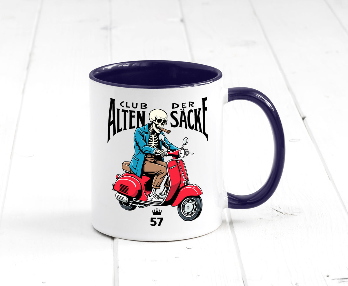 57. Geburtstag | 57 Jahre Club der alten Säcke v2 Geschenk Geschenkidee Tasse