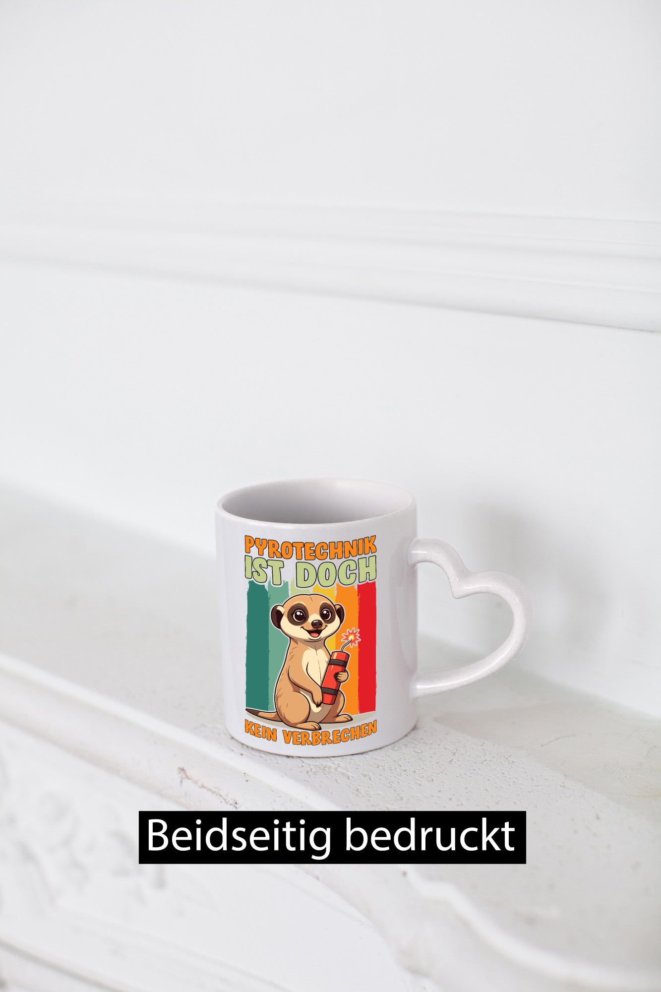 Pyrotechniker ist doch kein Verbrechen | Feuerwerk Geschenkidee Humor Tasse