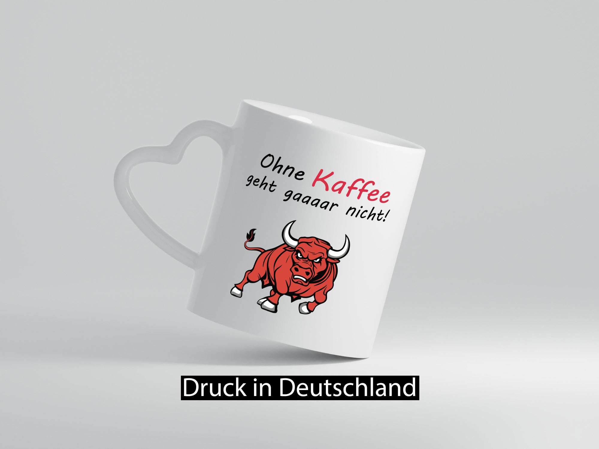 Ohne Kaffee geht gar nicht! | Schlechte Laune lustiger Spruch Geschenk Humor