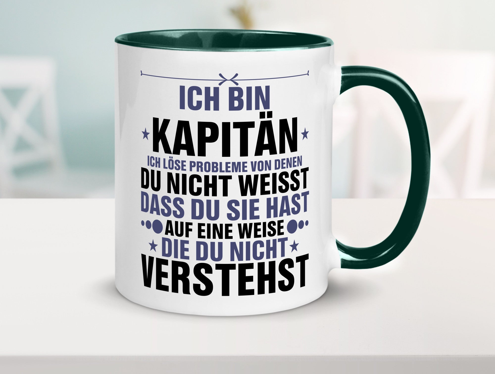 Löse Probleme: Kapitän | Schiffskapitän Schiff v2 Geschenk Humor Geschenkidee