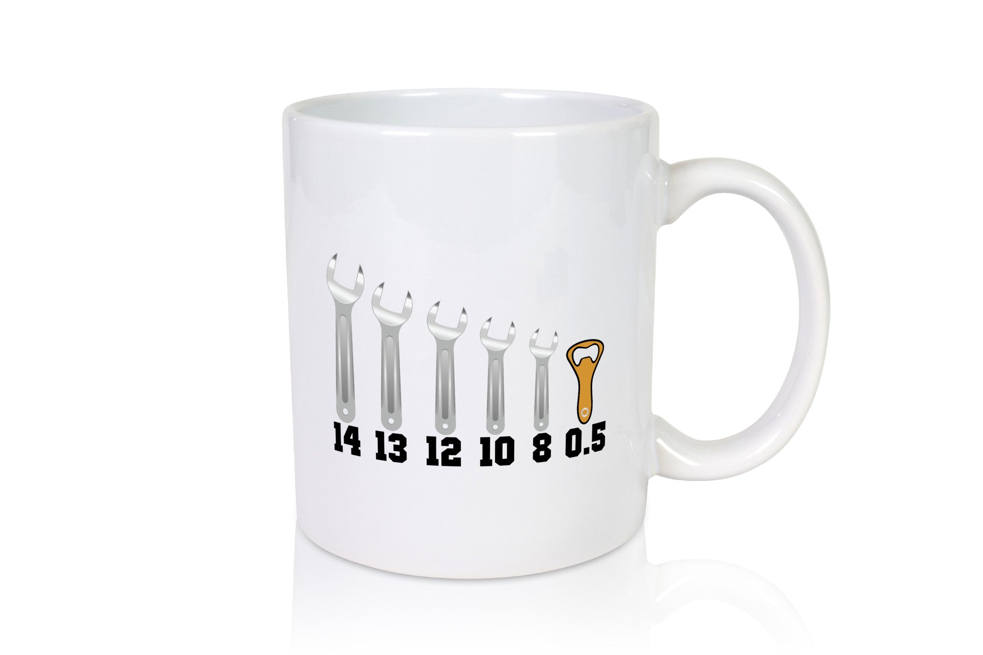 Bierliebhaber | Biertrinker Werkzeug Bieröffner Geschenkidee Humor Tasse
