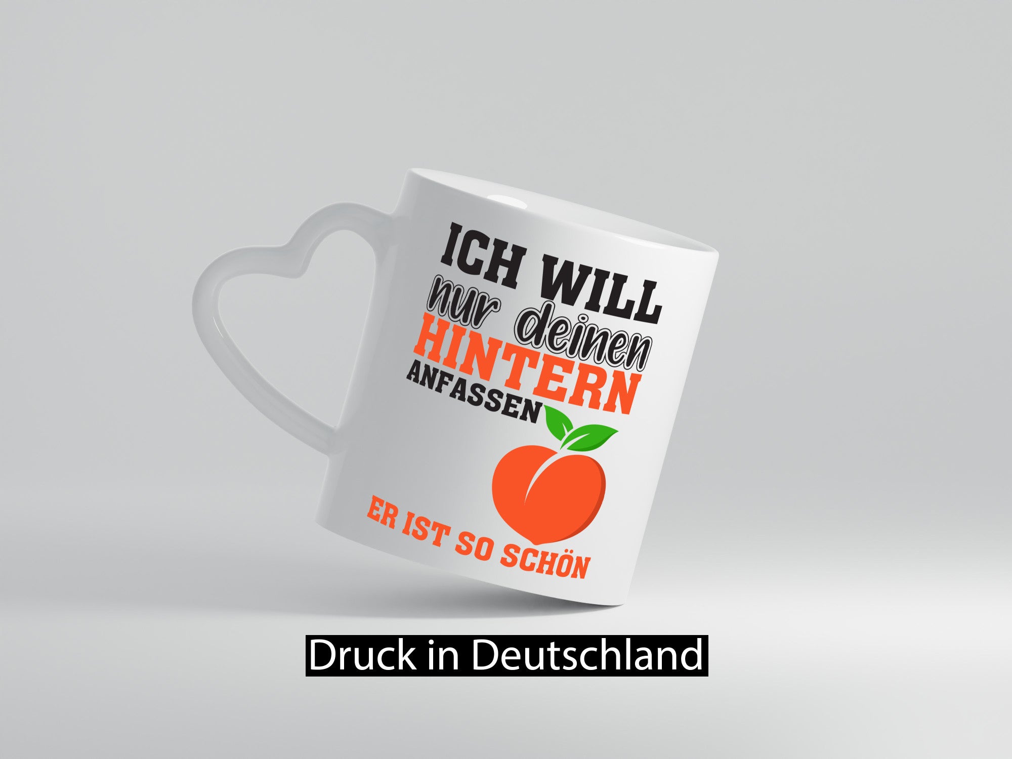 Pfirsichpo Spruch | Frauen Tasse Beziehung Hintern lustig Humor Geschenkidee