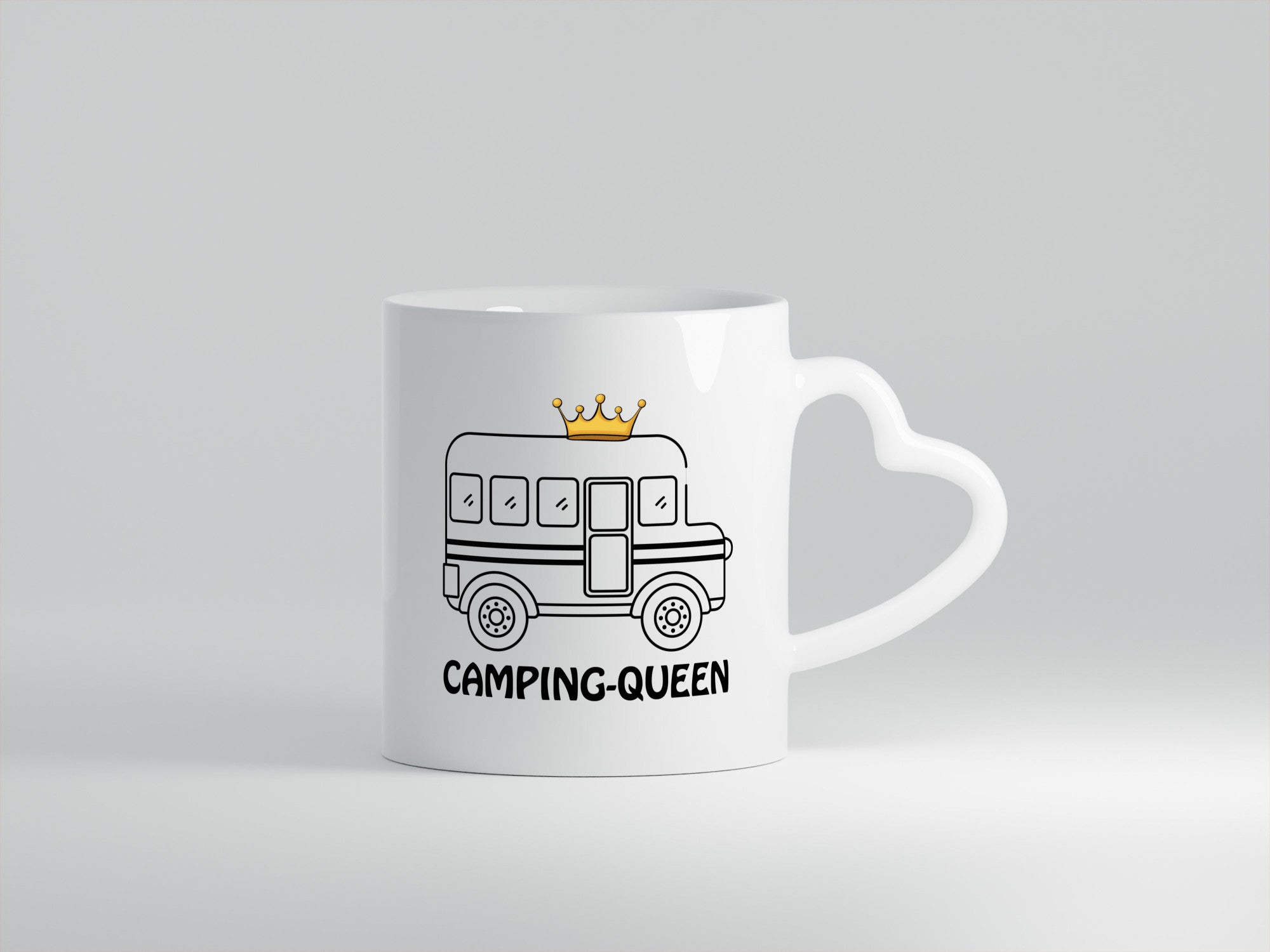 Camping Queen lustiger Spruch Geschenk Humor Geschenkidee Tasse