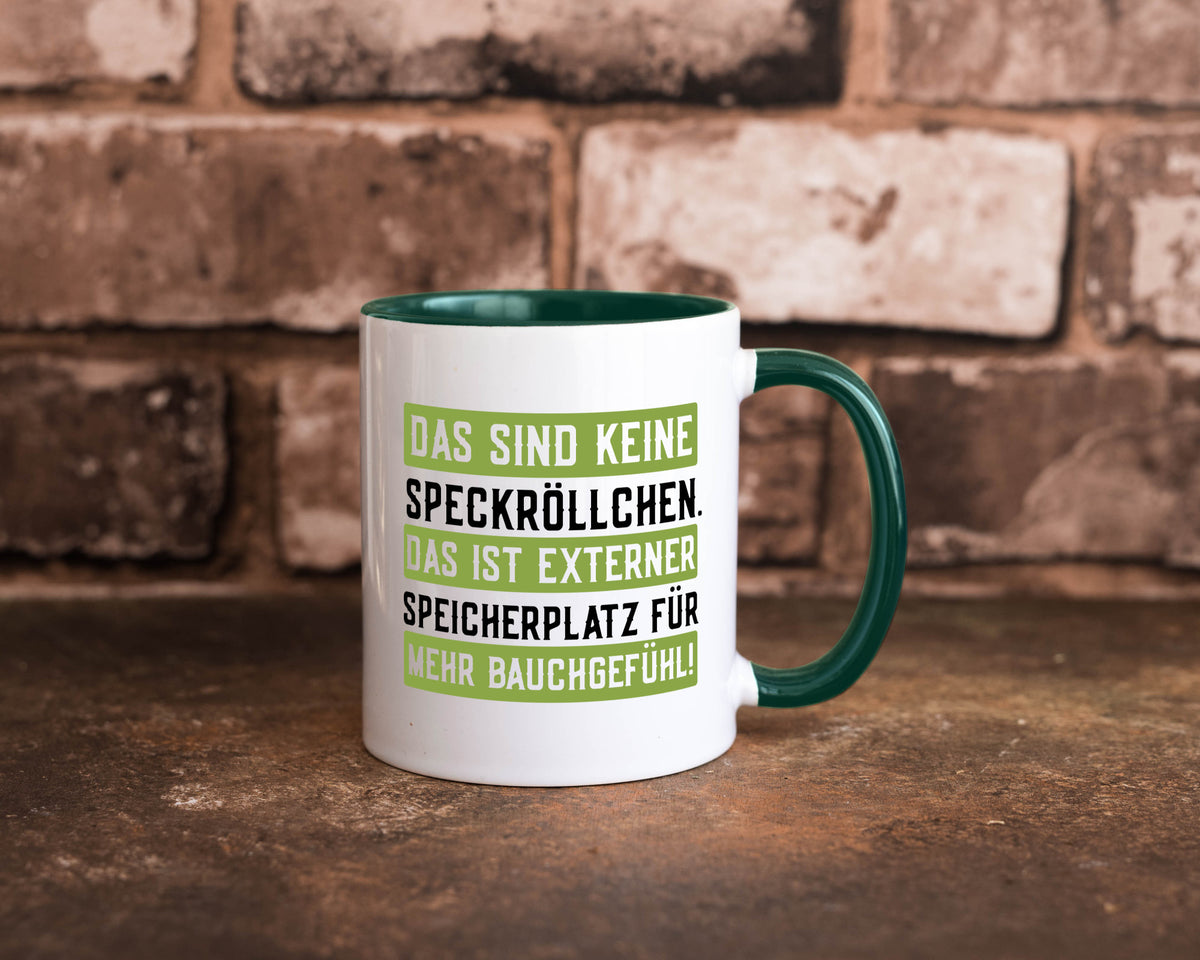 Keine Speckröllchen | Softwareentwickler PC Körperfülle Geschenkidee Humor Tasse