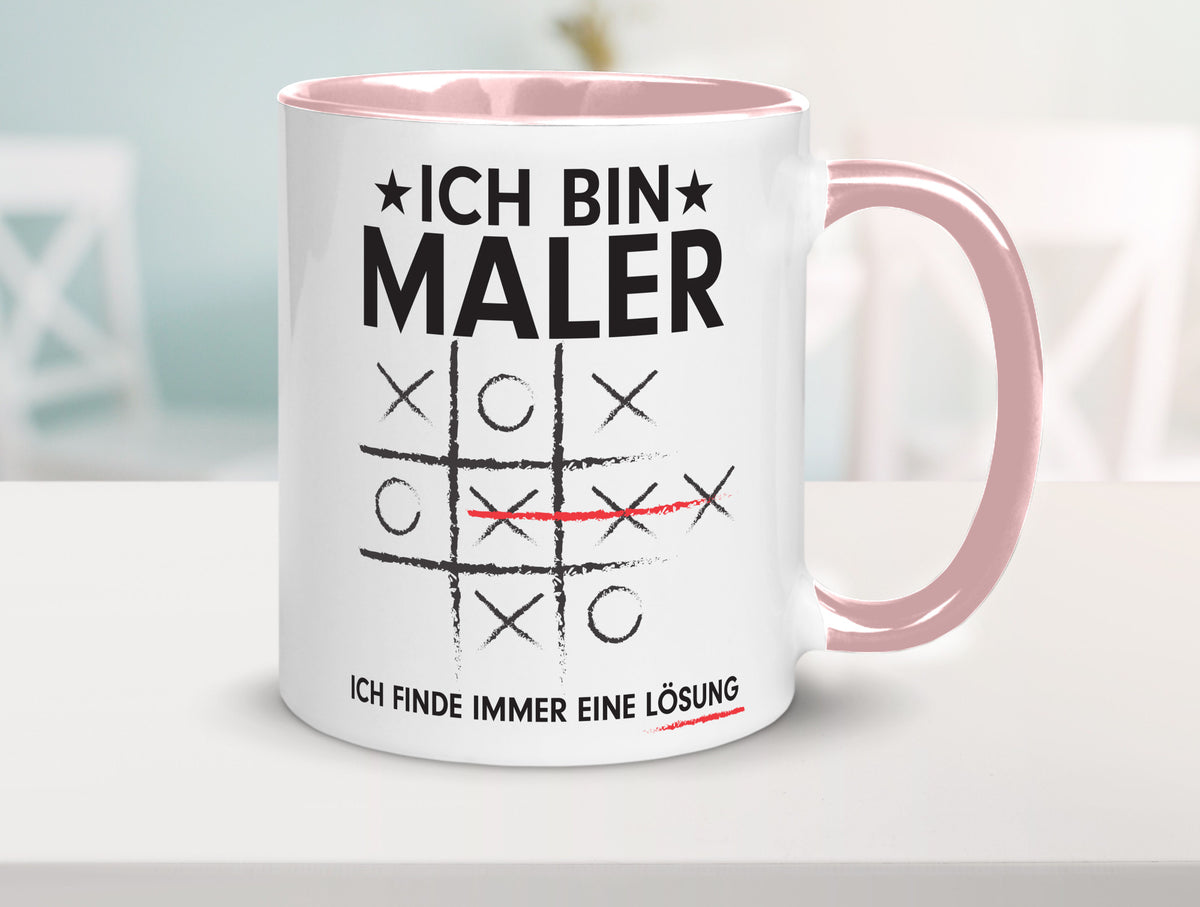 Löse Probleme: Maler | Malerei Geschenkidee Humor Tasse