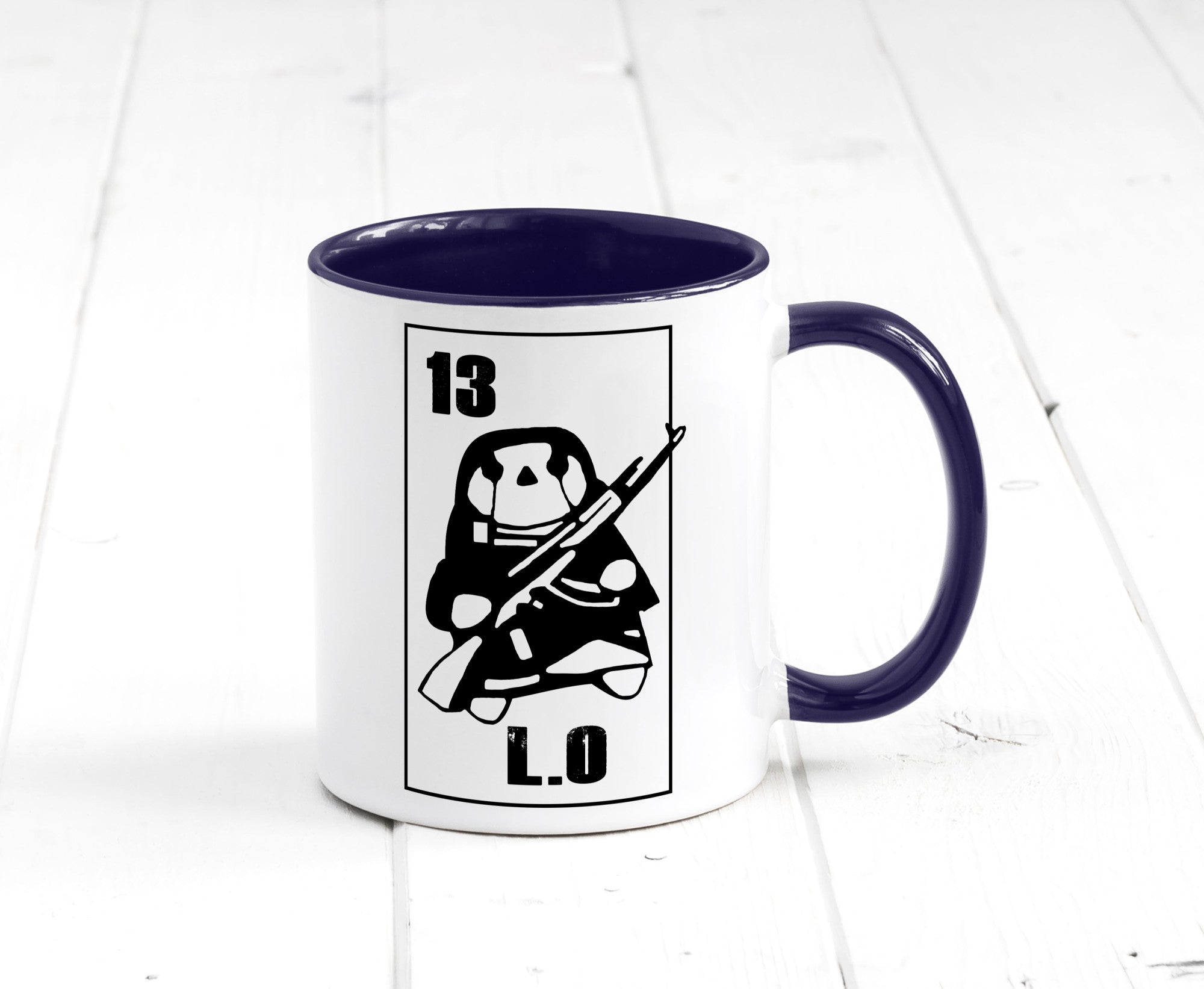 13 L.O lustiger Spruch Geschenk Humor Geschenkidee Tasse