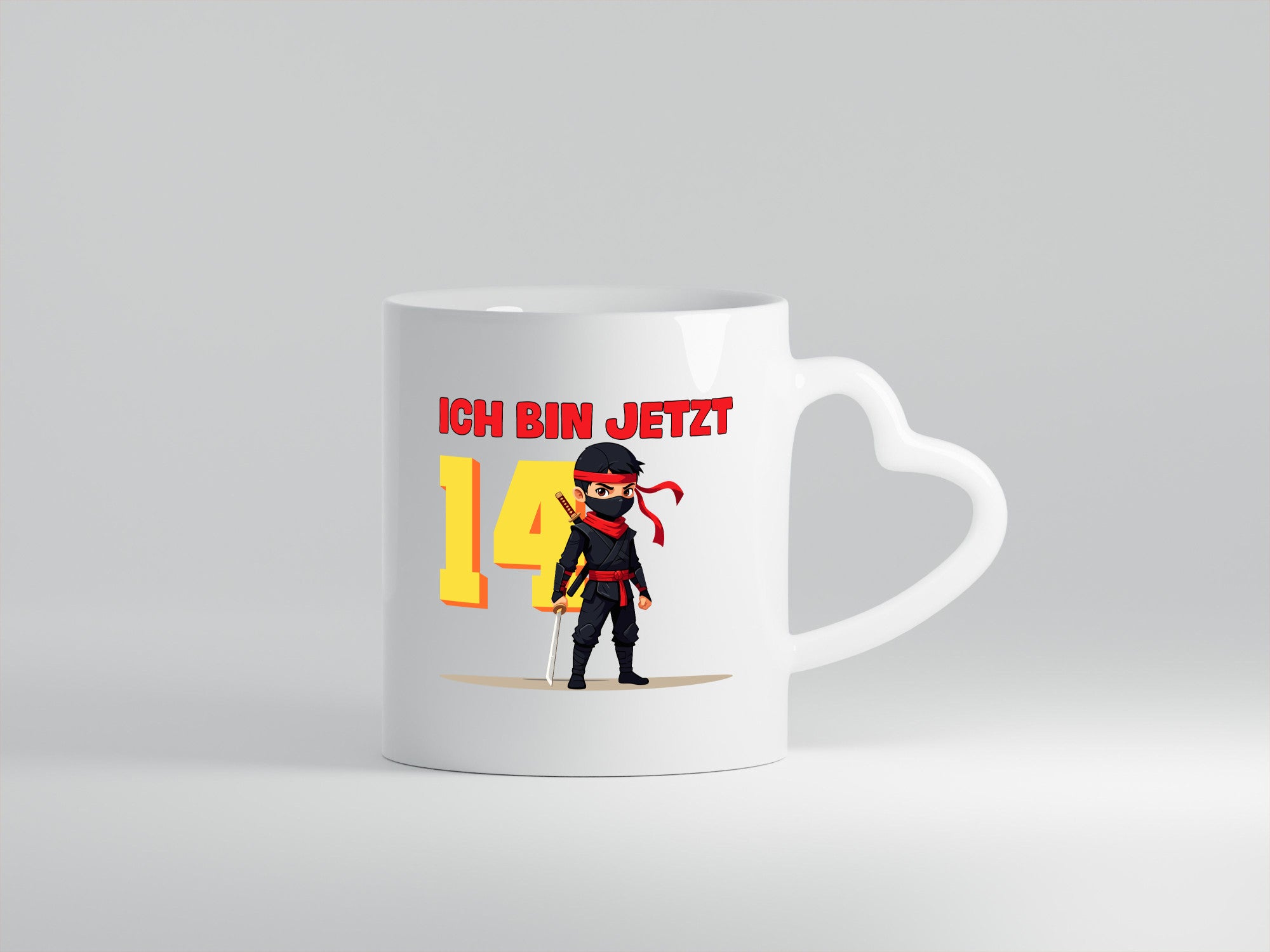 14. Geburtstag | 14 Jahre Ninja Kinder lustiger Spruch Geschenk Geschenkidee