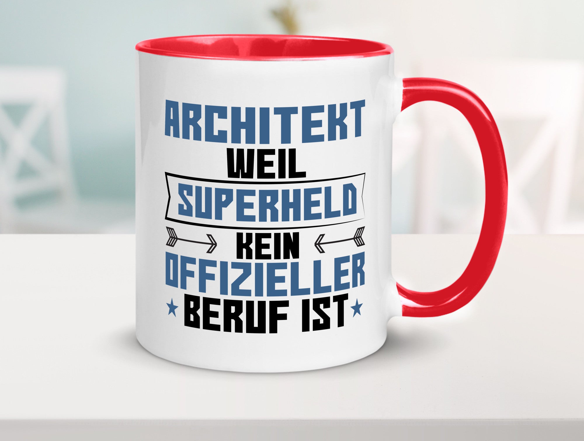 Superheld Architekt | Architektur Büro Geschenk Arbeit Kollegen lustiger Spruch