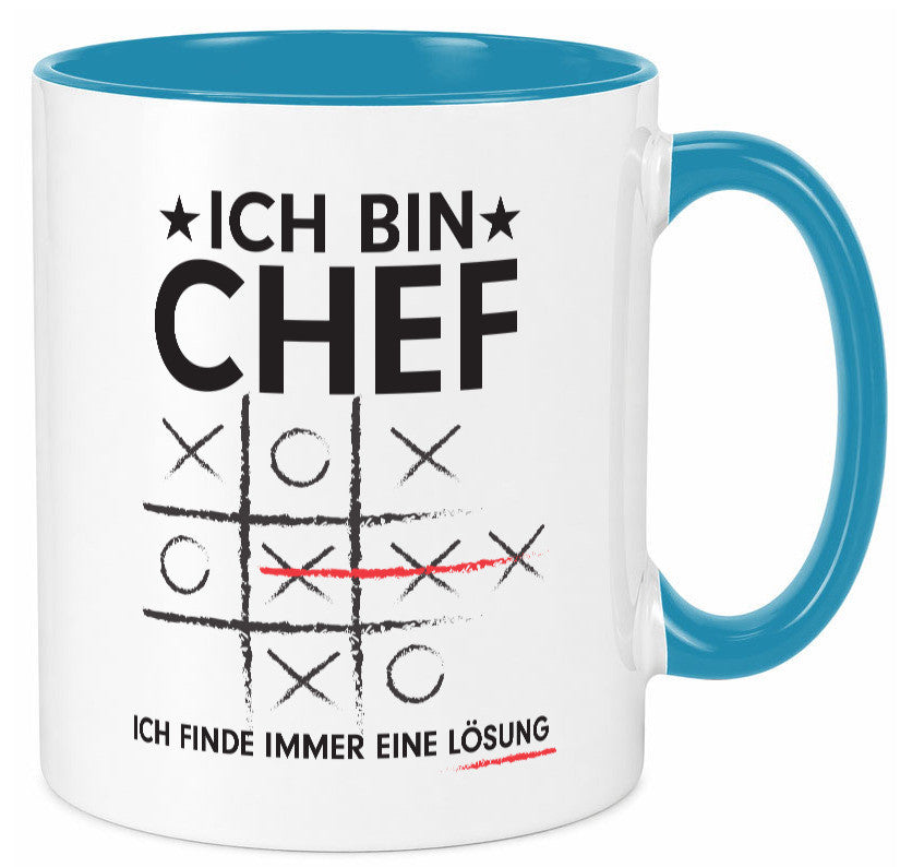 Lösung finden: Chef | Führungskraft Vorgesetzter v2 lustiger Spruch Geschenk