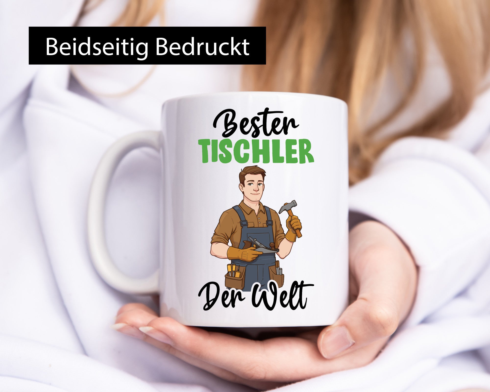 Bester Tischler | Handwerk Beruf Tischlerei v2 Geschenkidee Arbeit Kollegen