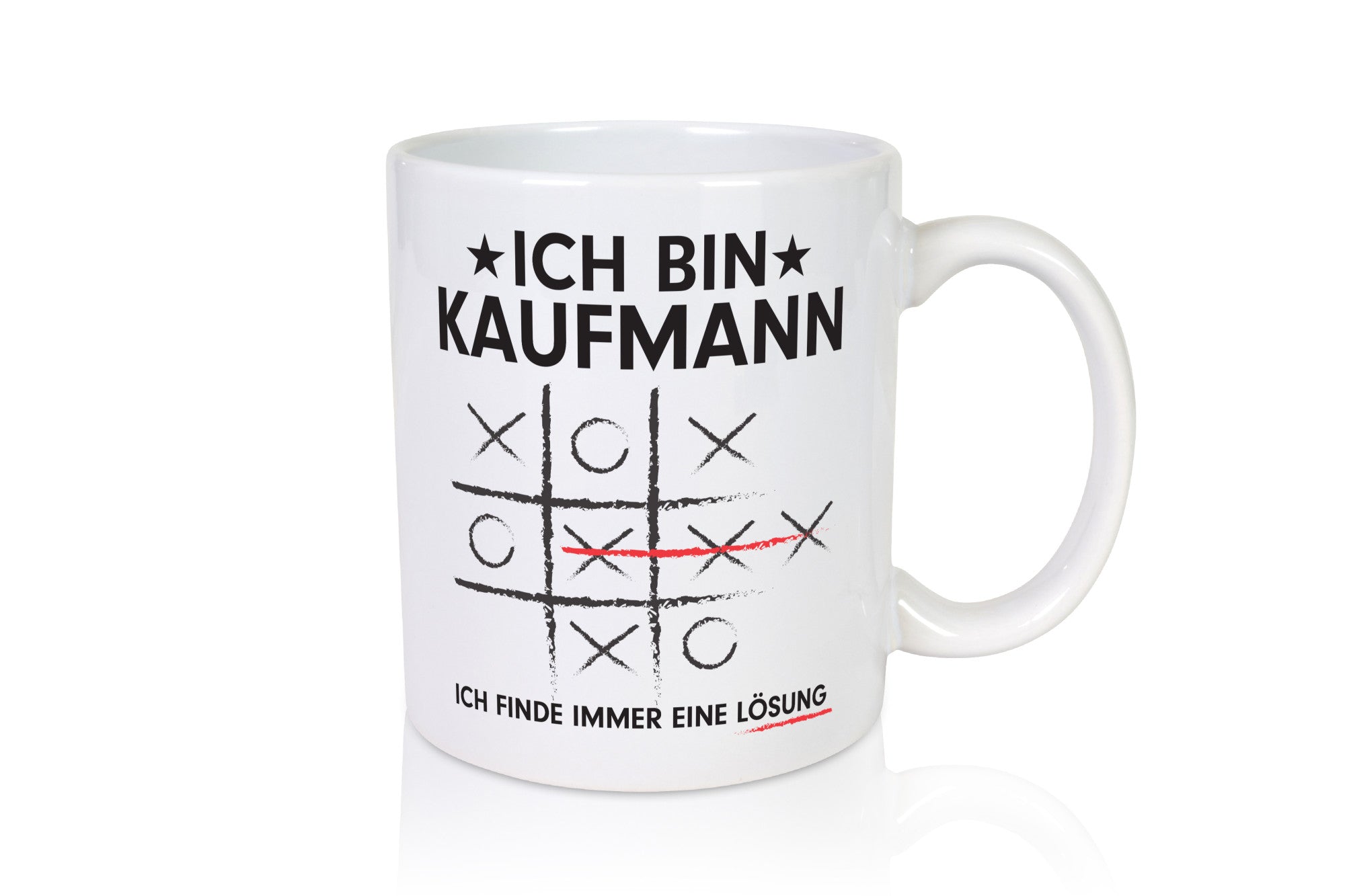 Löse Probleme: Kaufmann Kaufmänner Geschenkidee Humor Tasse