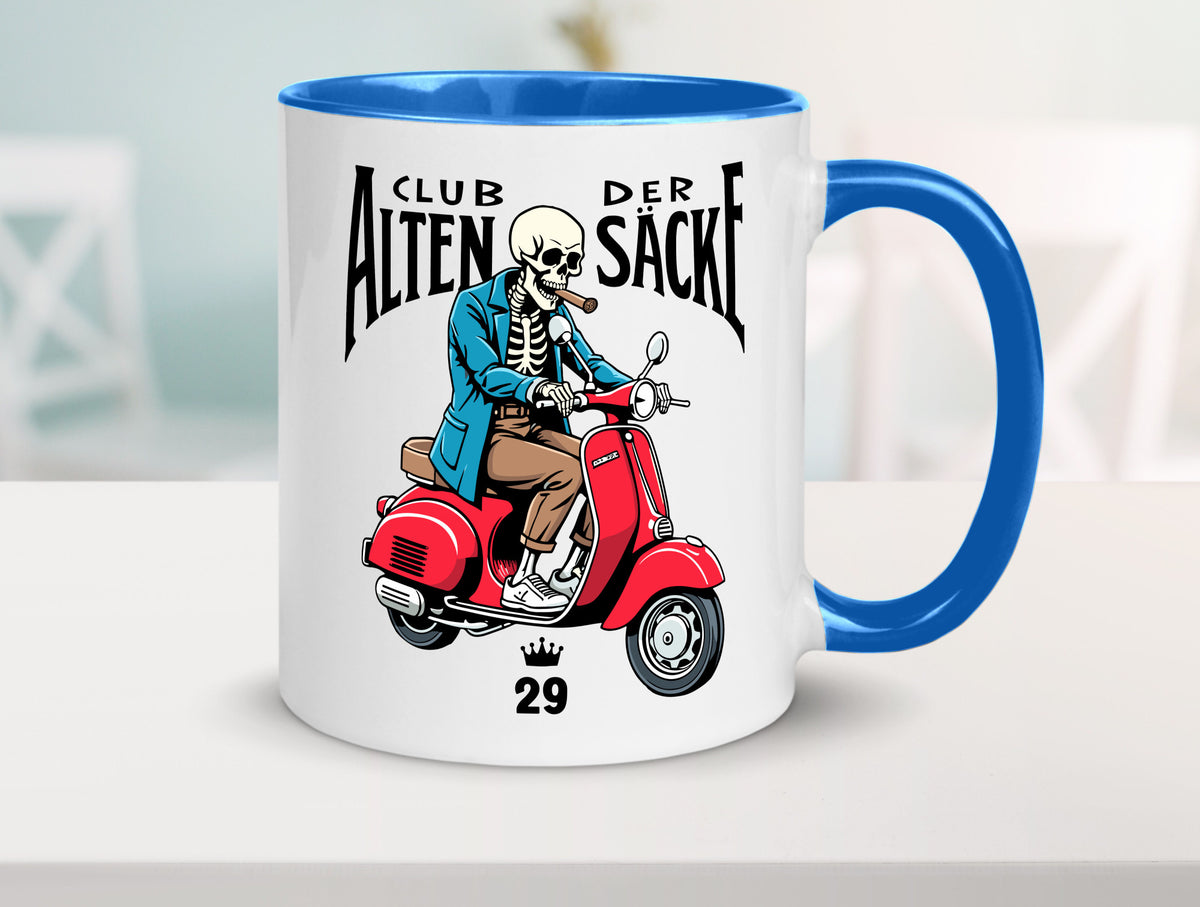 29. Geburtstag | 29 Jahre Club der alten Säcke lustiger Spruch Geschenk Tasse