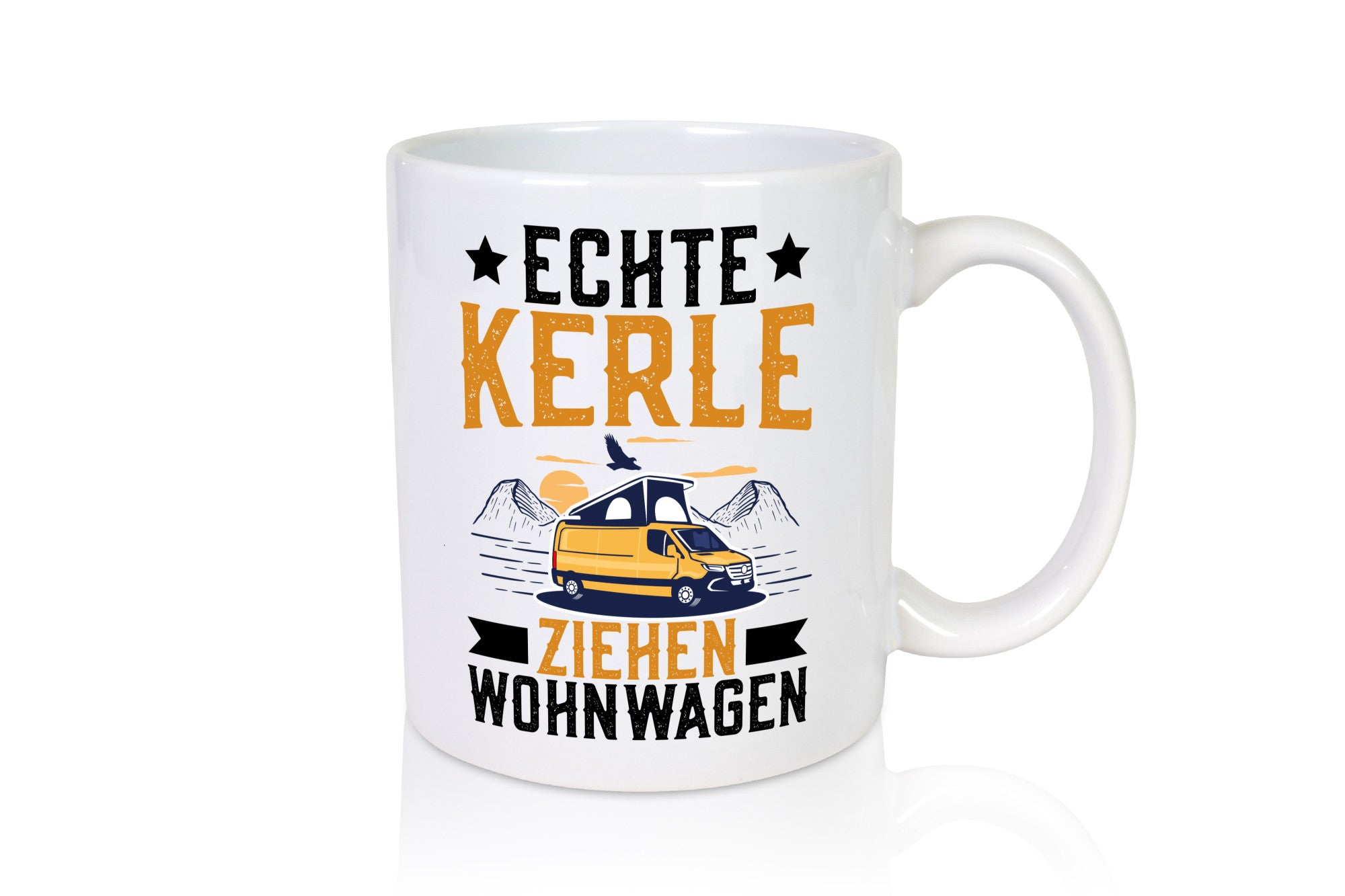 Echte Kerle ziehen Wohnwagen | Camper Camping lustiger Spruch Geschenk Humor