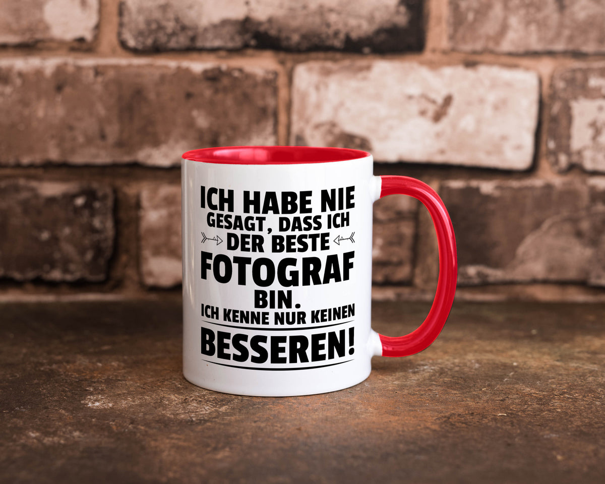 Keinen Besserer Fotograf | Fotografie Kamera Geschenkidee Humor Tasse