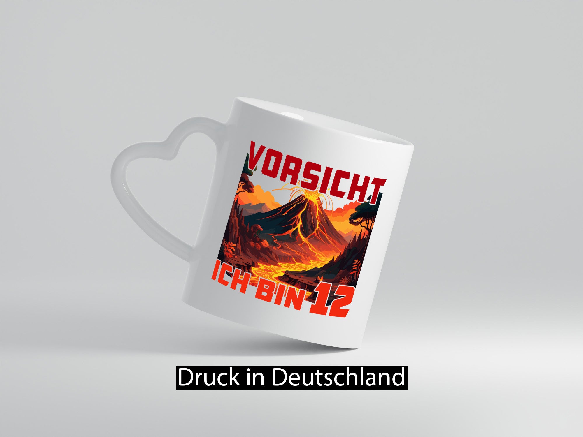 12. Geburtstag | 12 Jahre Vulkanausbruch Vulkan lustig Geschenkidee Geschenk