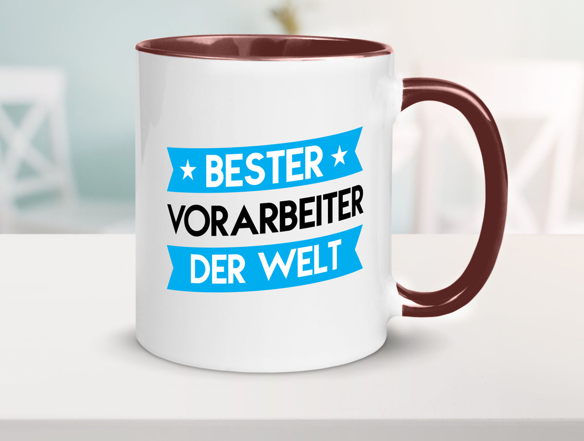 Bester Vorarbeiter | Kollege Teamleiter lustiger Spruch Geschenk Arbeit Tasse