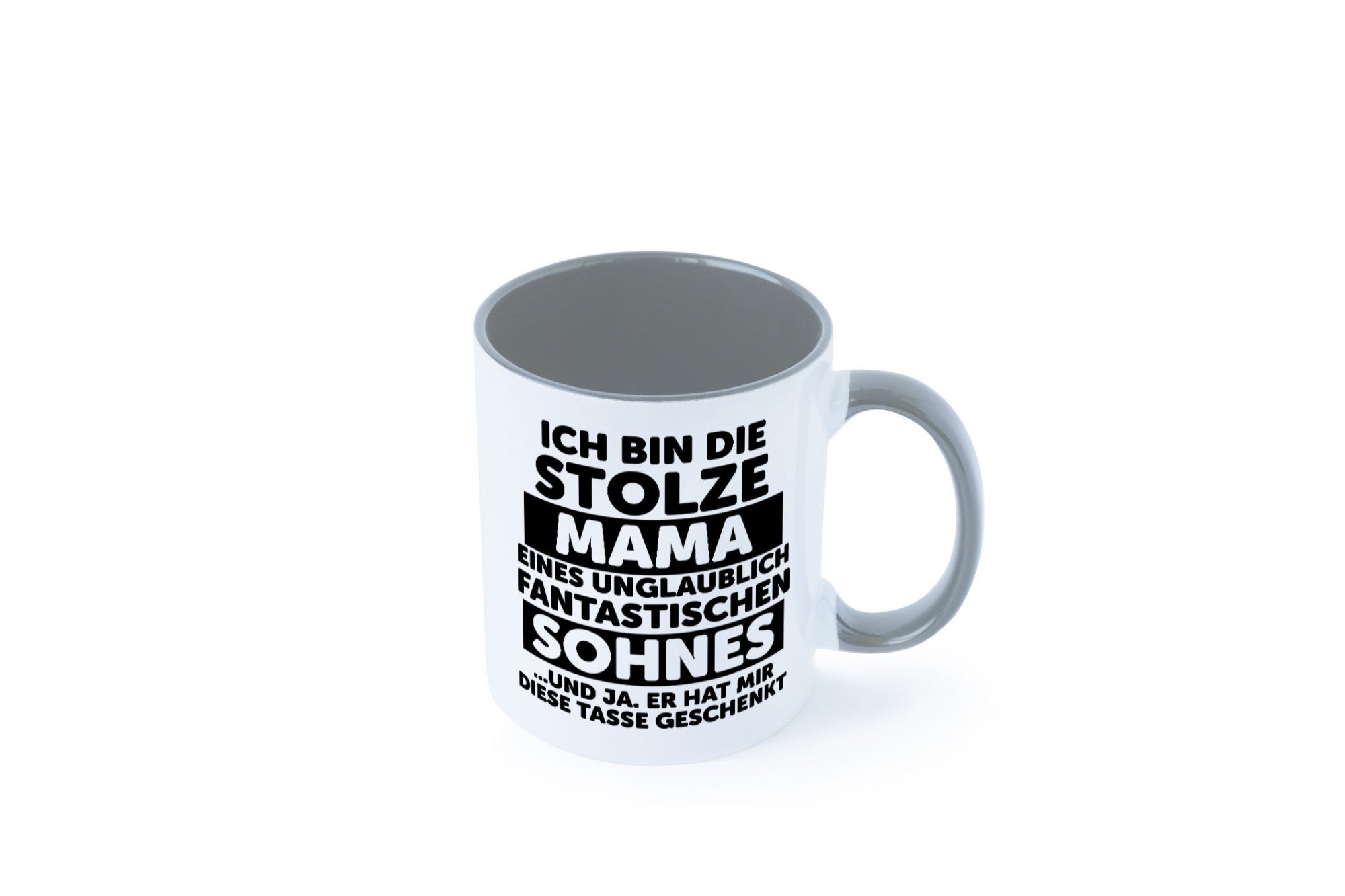 Stolze Mama | Fantastischer Sohn Beste Humor Familie Geschenkidee Tasse