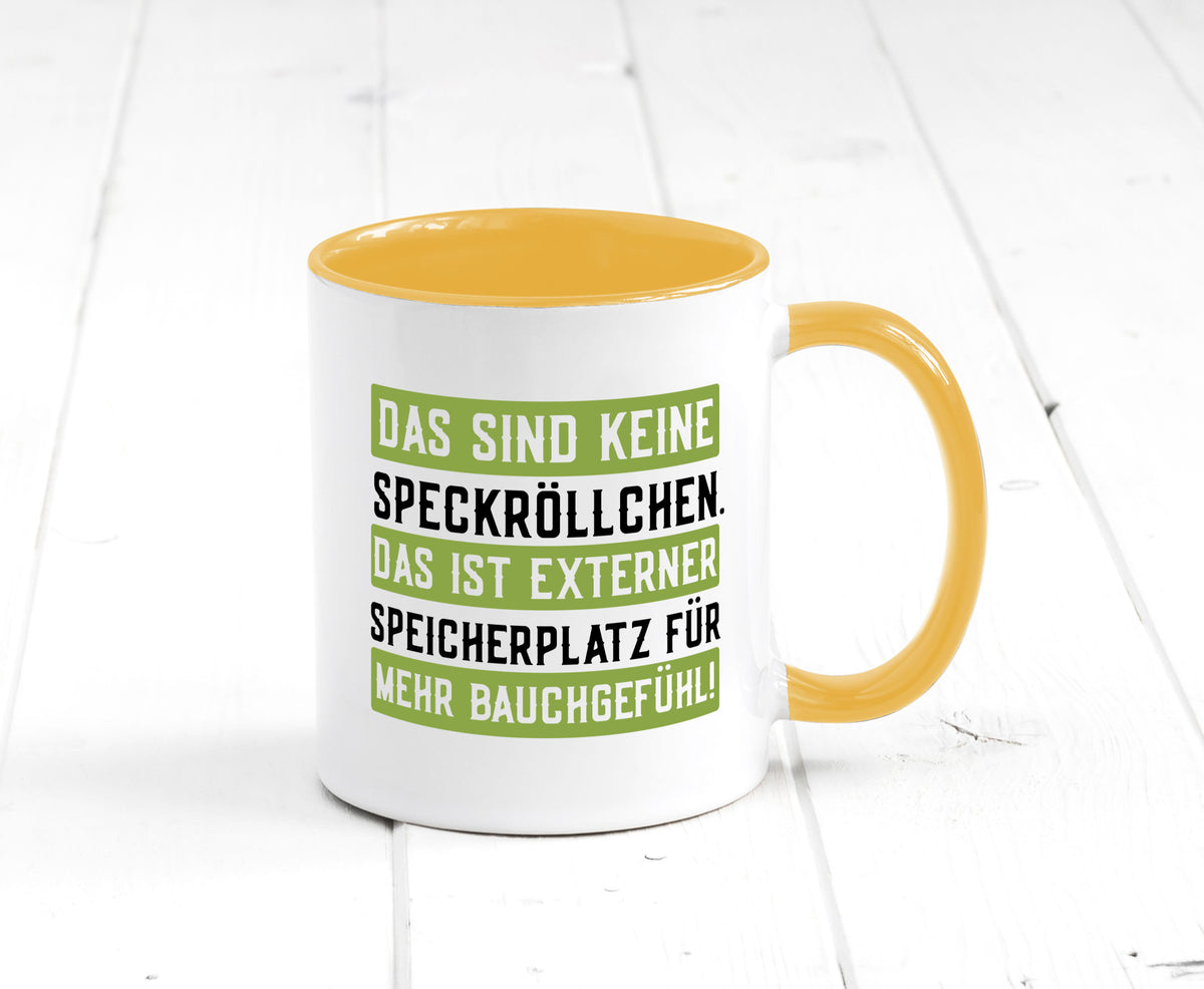 Keine Speckröllchen | Softwareentwickler PC Körperfülle Geschenkidee Humor Tasse
