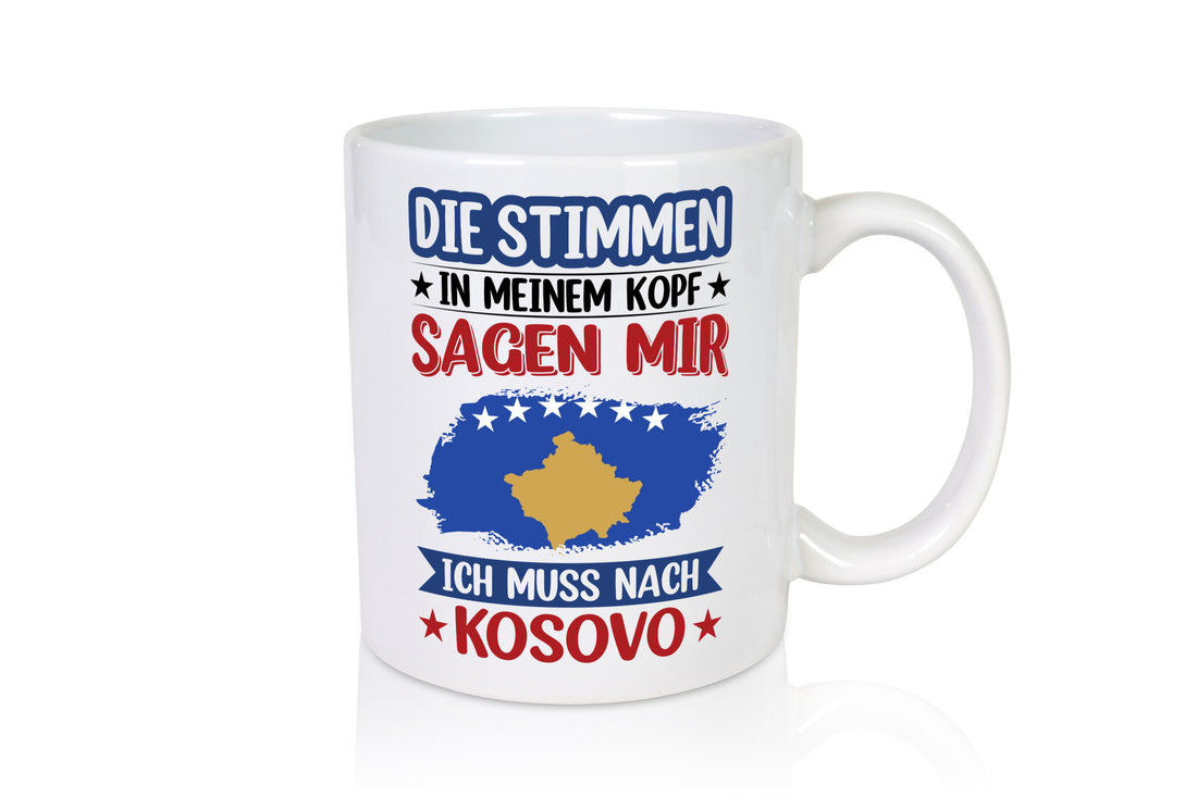Kosovo | Urlaub Stimmen in meinem Kopf Traumland Geschenk Humor Geschenkidee
