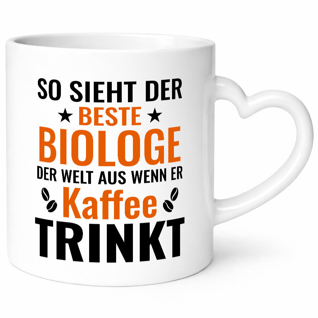 Kaffee trinkt: Biologe | Biologie Naturforscher Geschenk Humor Geschenkidee