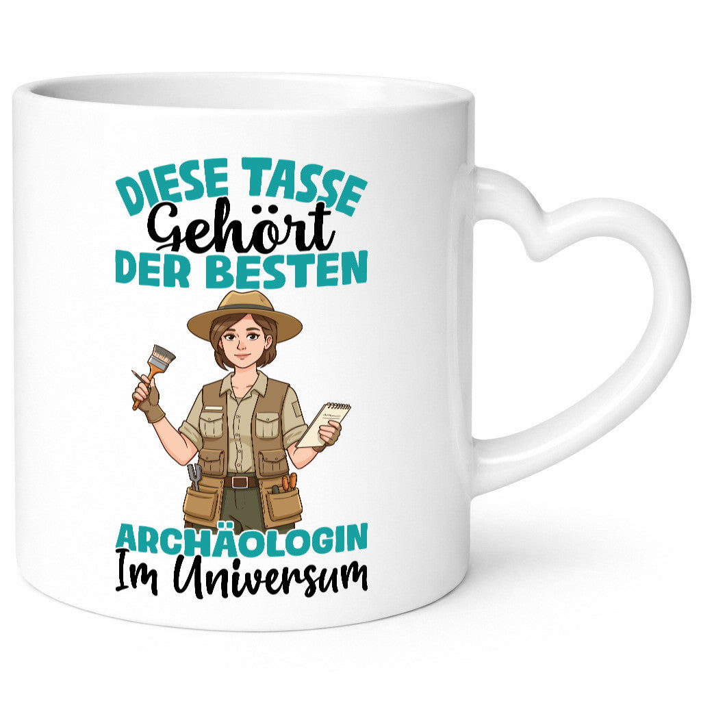 Im Universum: Archäologin| Archäologie | Forscherin lustig Humor Geschenkidee