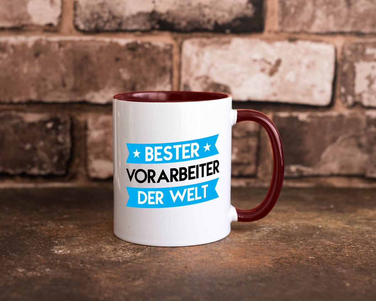 Bester Vorarbeiter | Kollege Teamleiter lustiger Spruch Geschenk Arbeit Tasse