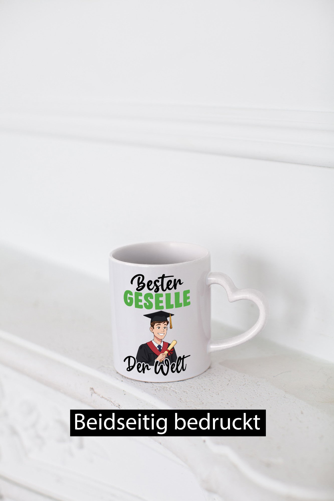 Bester Geselle | Handwerker v2 lustig Humor Geschenkidee Geschenk Tasse
