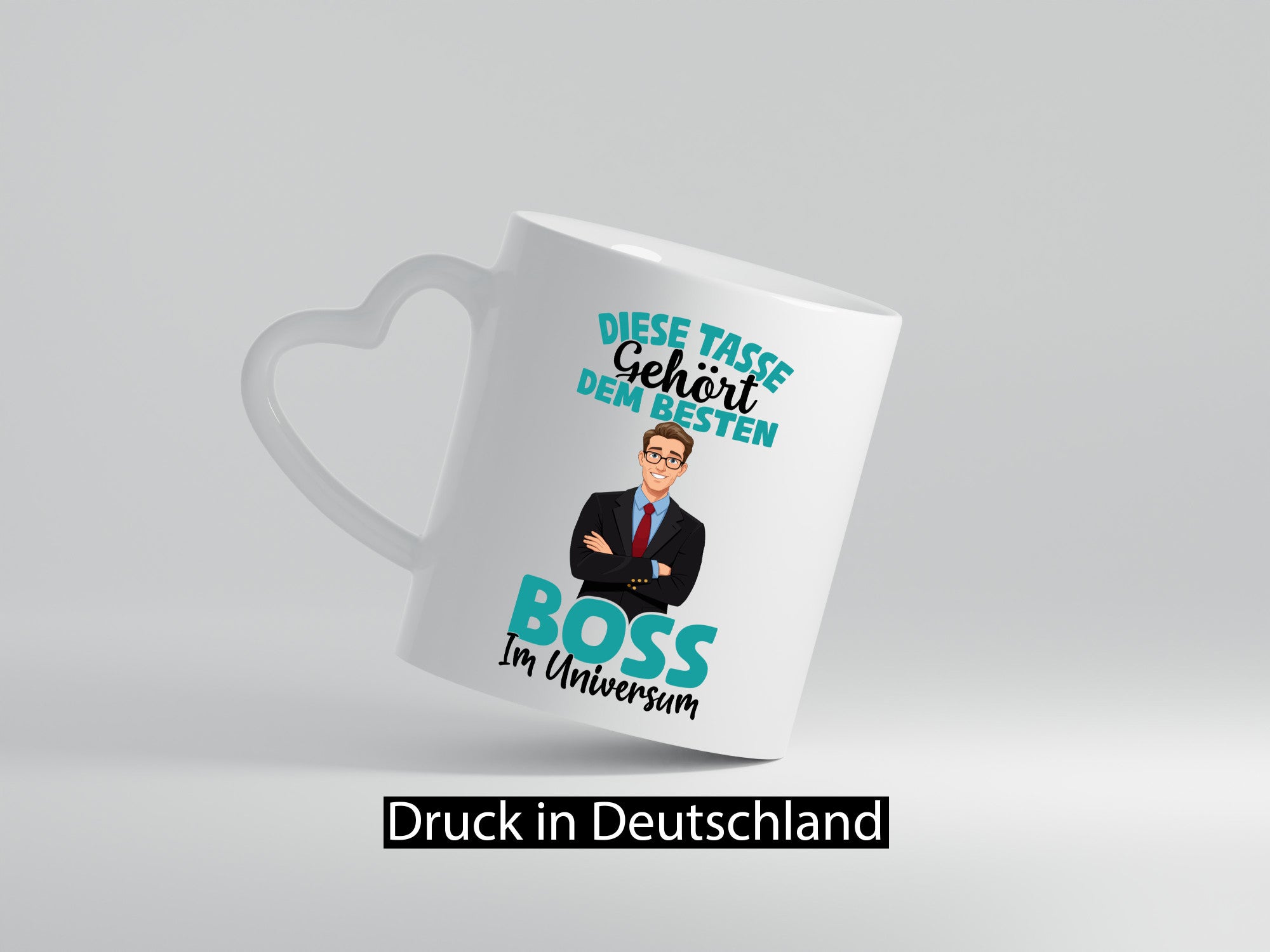 Im Universum: Boss | Führungskraft Vorgesetzter lustiger Spruch Geschenk Humor