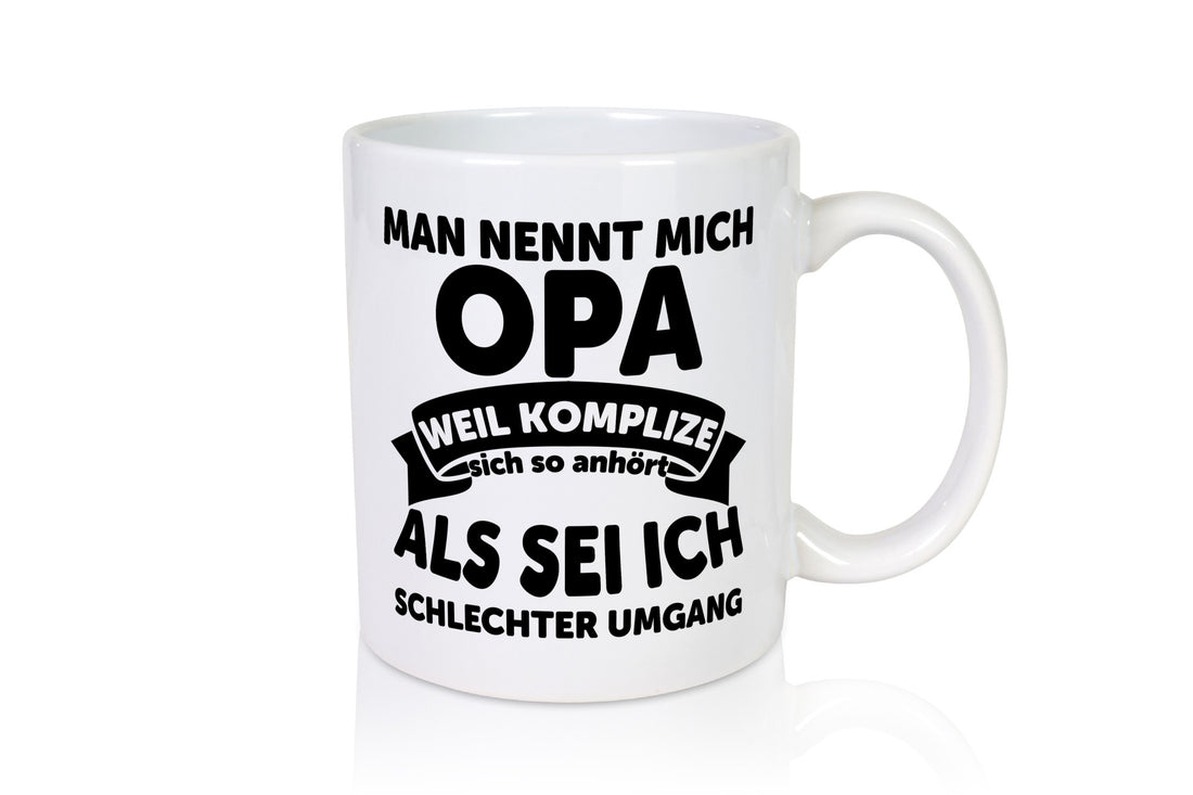 Nenn mich Opa, Komplize schlechter Umgang | Opa Witz Geschenk Familie