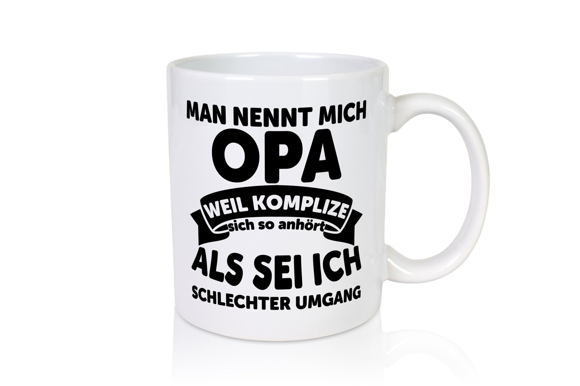 Nenn mich Opa, Komplize schlechter Umgang | Opa Witz Geschenk Familie