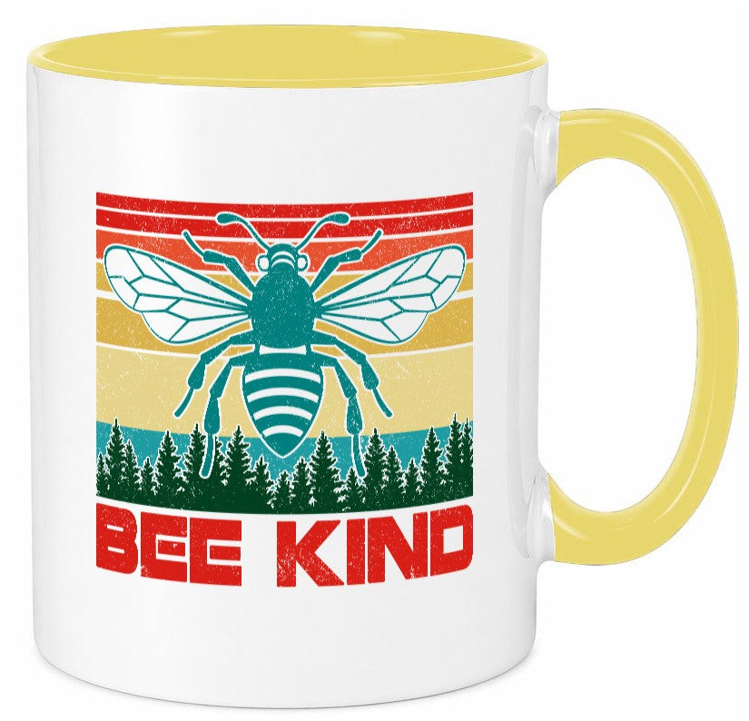 Bee kind | Bienen imker Bienenflüsterer v2 lustiger Spruch Geschenk Humor Tasse