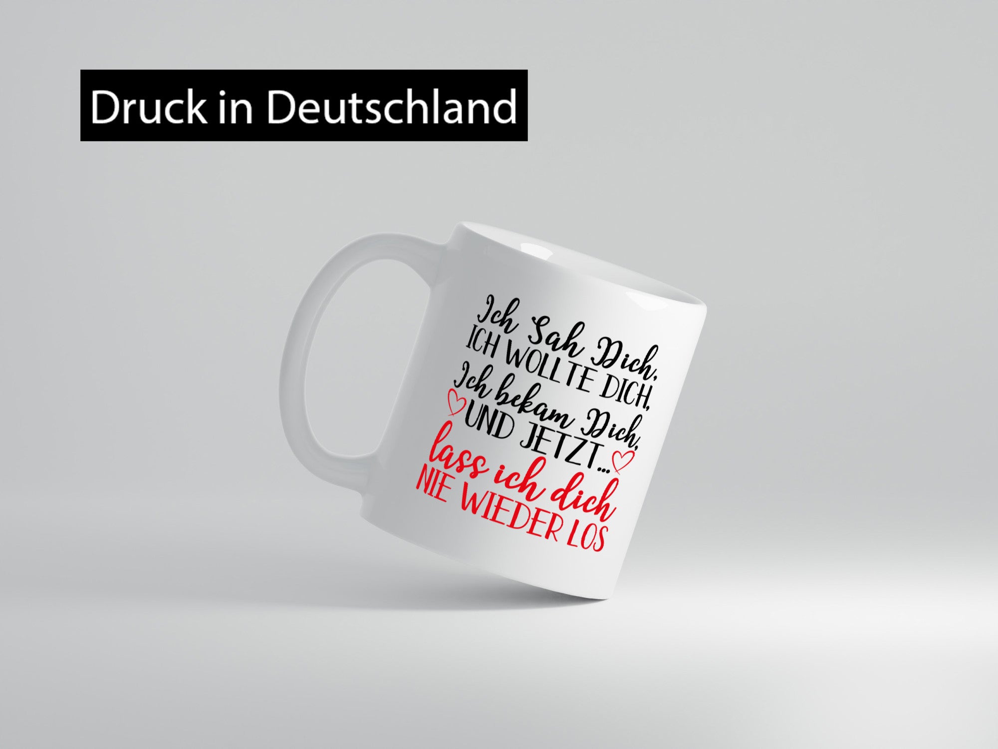 Ich will dich lustig Humor Geschenkidee Geschenk Tasse