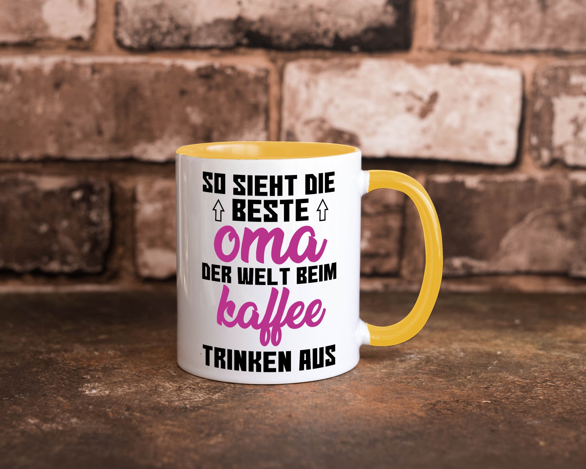 Beste Oma der Welt | Großmutter Tasse lustiger Spruch Geschenk Familie