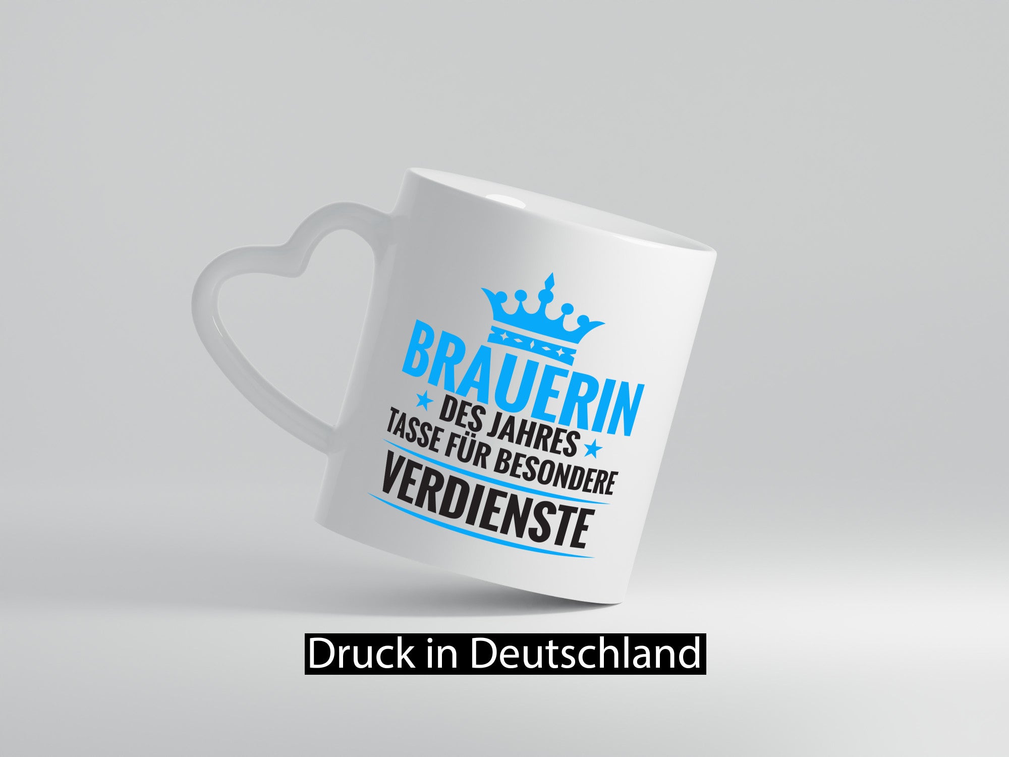 Besonderer Verdienst: Brauerin | Bier Brauerei Humor Geschenkidee Tasse