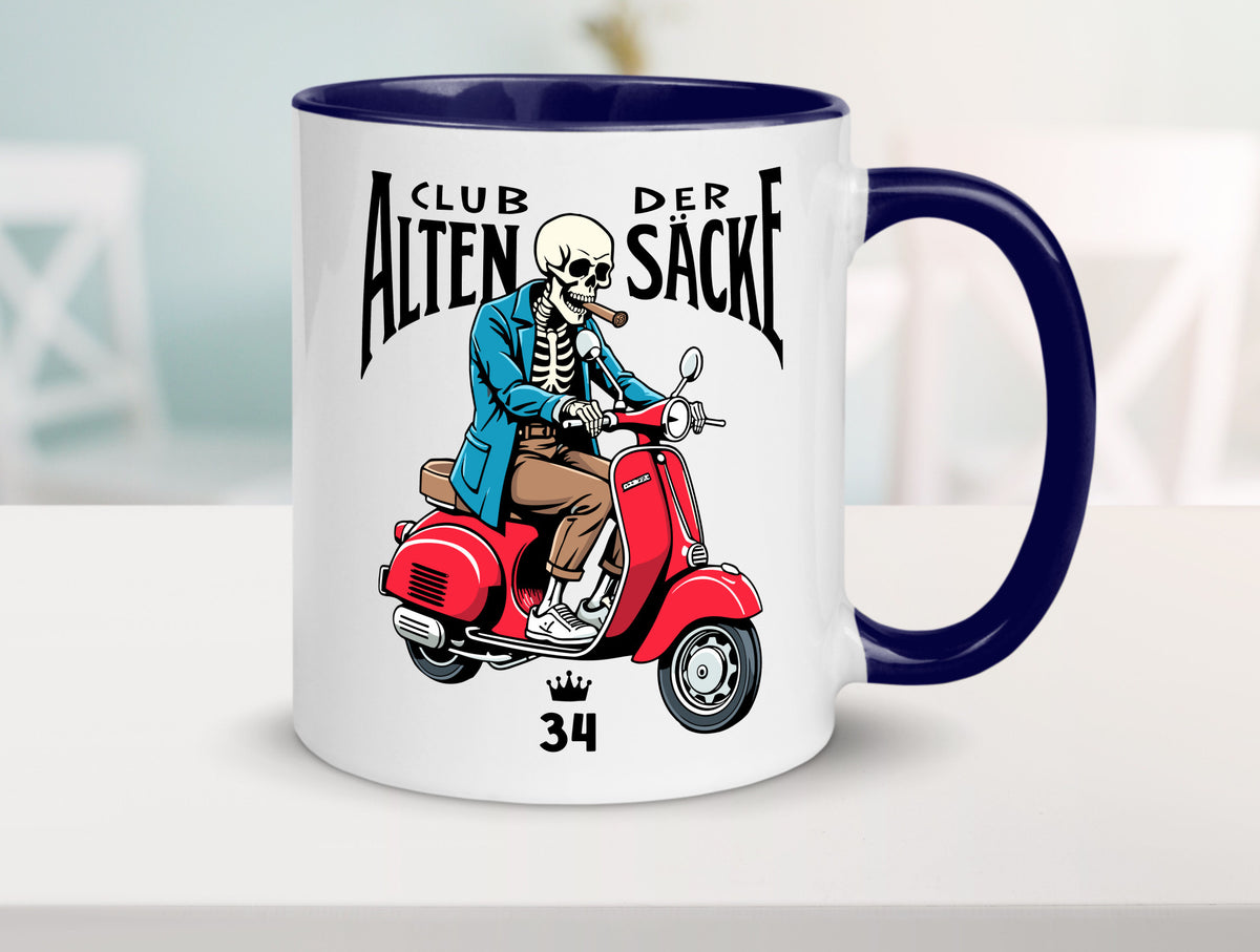 34. Geburtstag | 34 Jahre Club der alten Säcke lustiger Spruch Geschenk Tasse