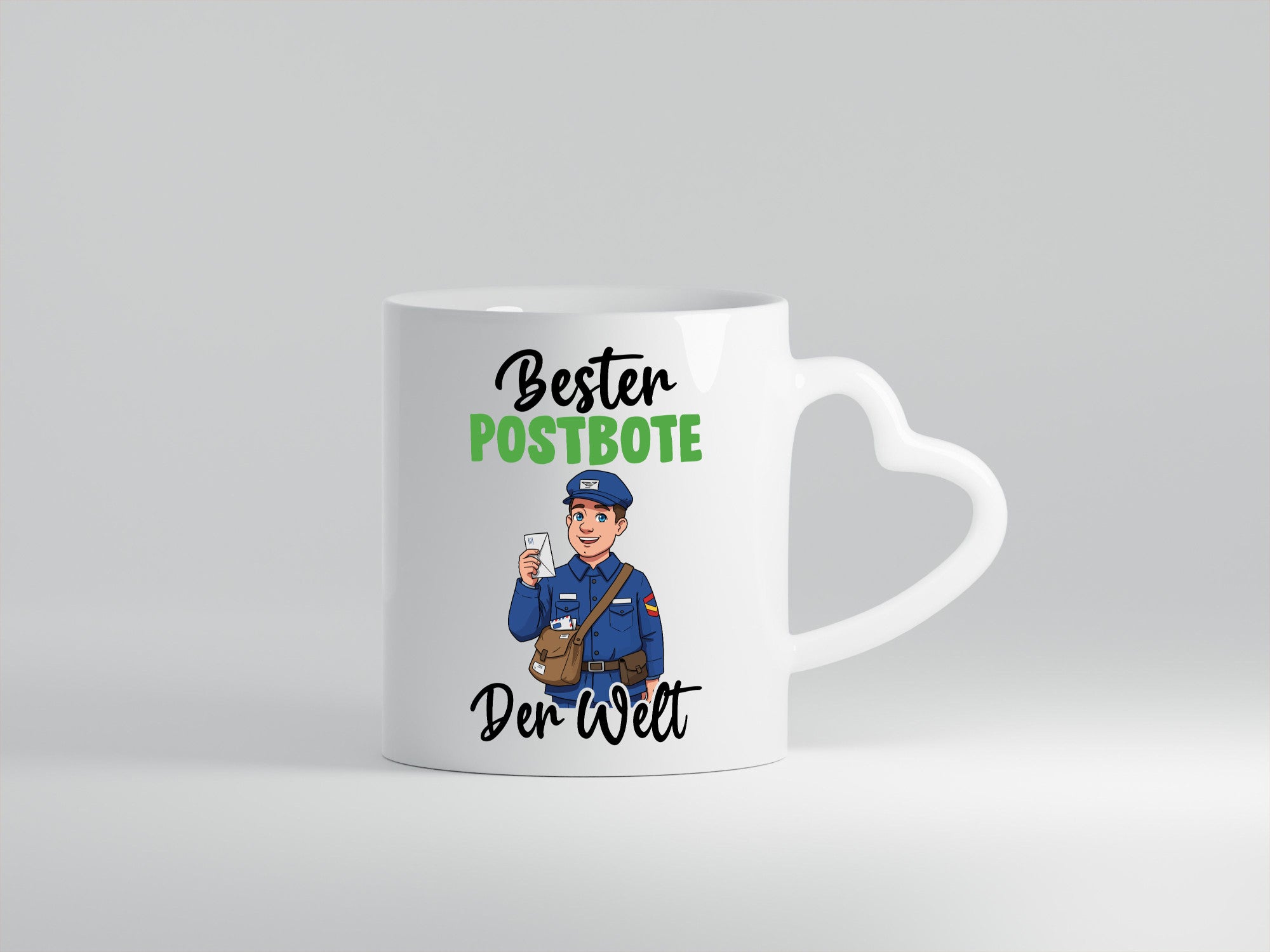Bester Postbote | Beruf Post Briefträger v2 lustiger Spruch Geschenk Arbeit