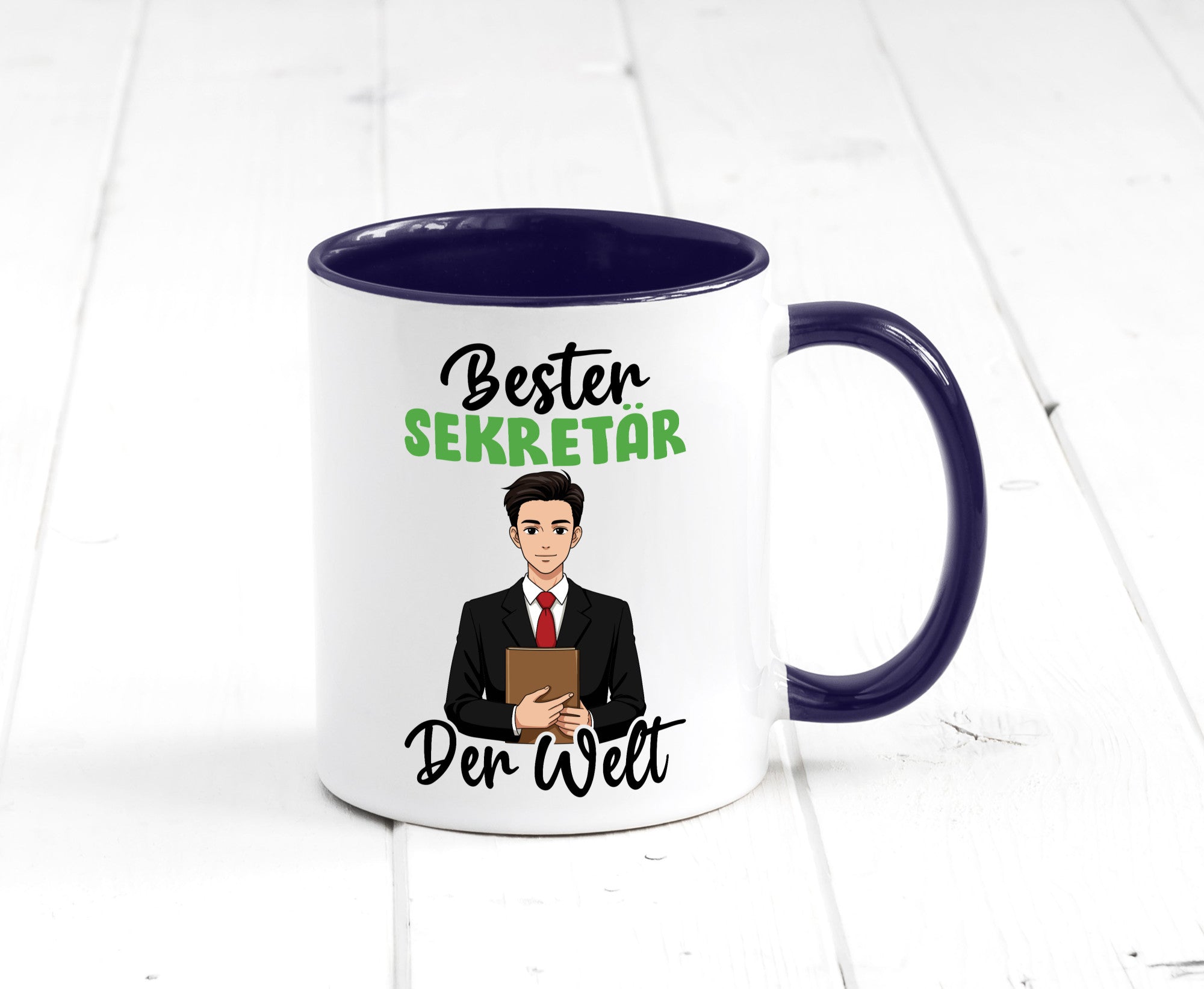 Bester Sekretär | Büro v2 lustiger Spruch Geschenk Arbeit Kollegen Tasse