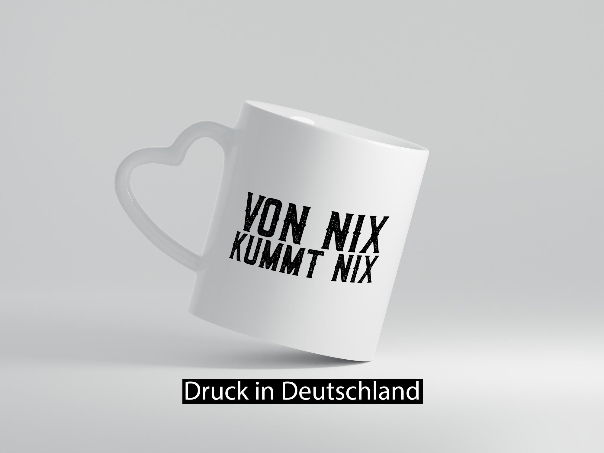 Von nix kommt | Faule Menschen Lazy Humor Geschenkidee Tasse