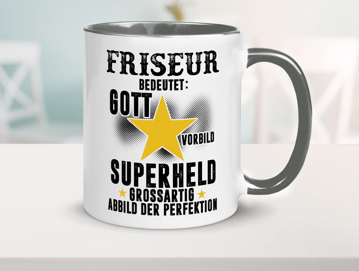 Bedeutung von Friseur | Frisör lustiger Spruch Geschenk Humor Geschenkidee Tasse