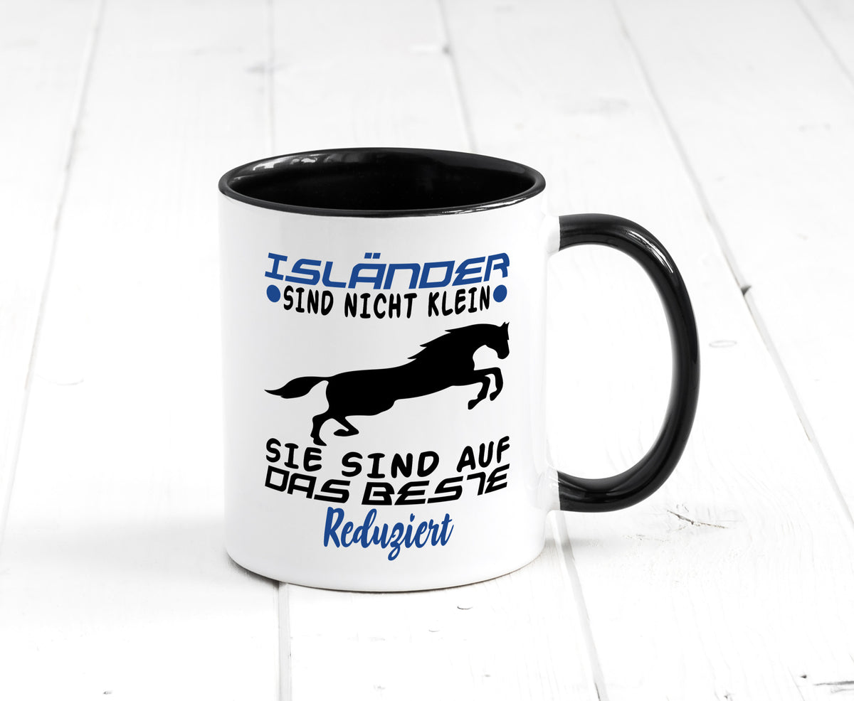 Isländer sind nicht klein | Auf das beste reduziert Geschenk Humor Geschenkidee Tasse