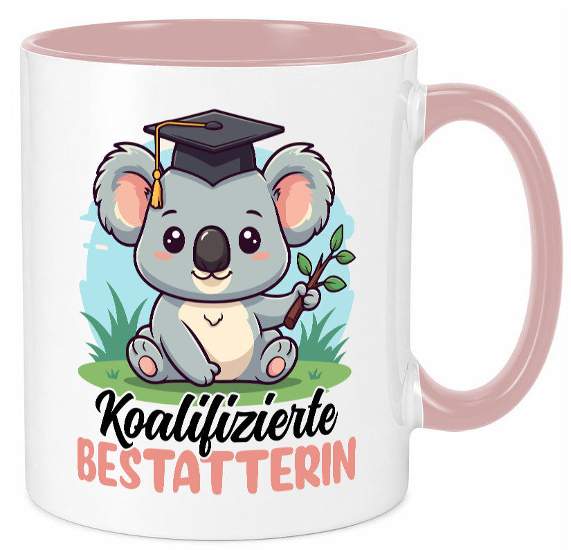 Koalifizierte Bestatterin | Bestattung Totengräberin Humor Geschenkidee Tasse